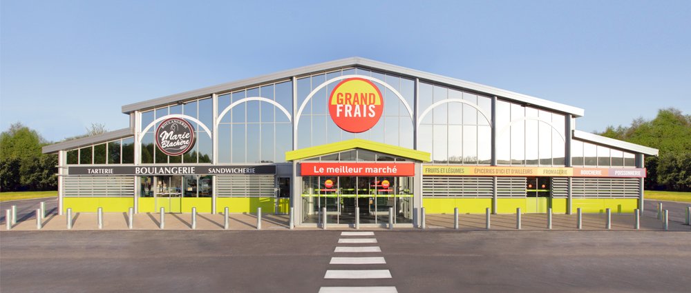 La construction du magasin Grand Frais se poursuit à Épinal