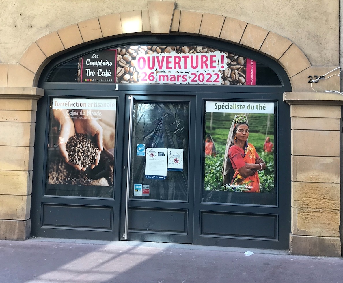 Les Comptoirs Thé Café s’installent à Metz 