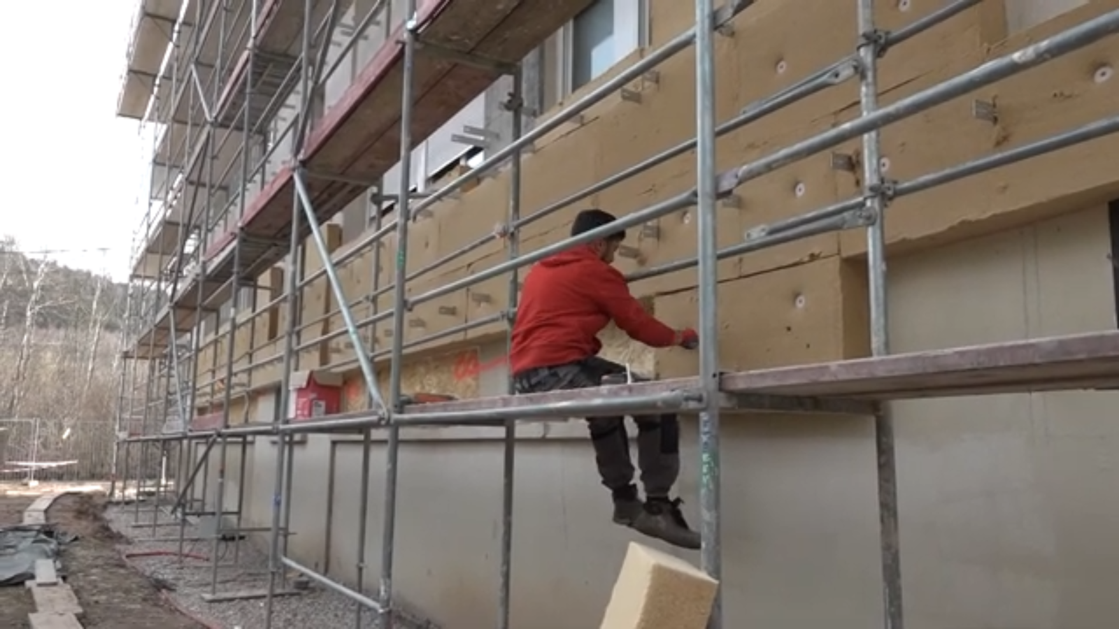 Le Toit Vosgien :  travaux de rénovation dans deux bâtiments à La Bourgonce 