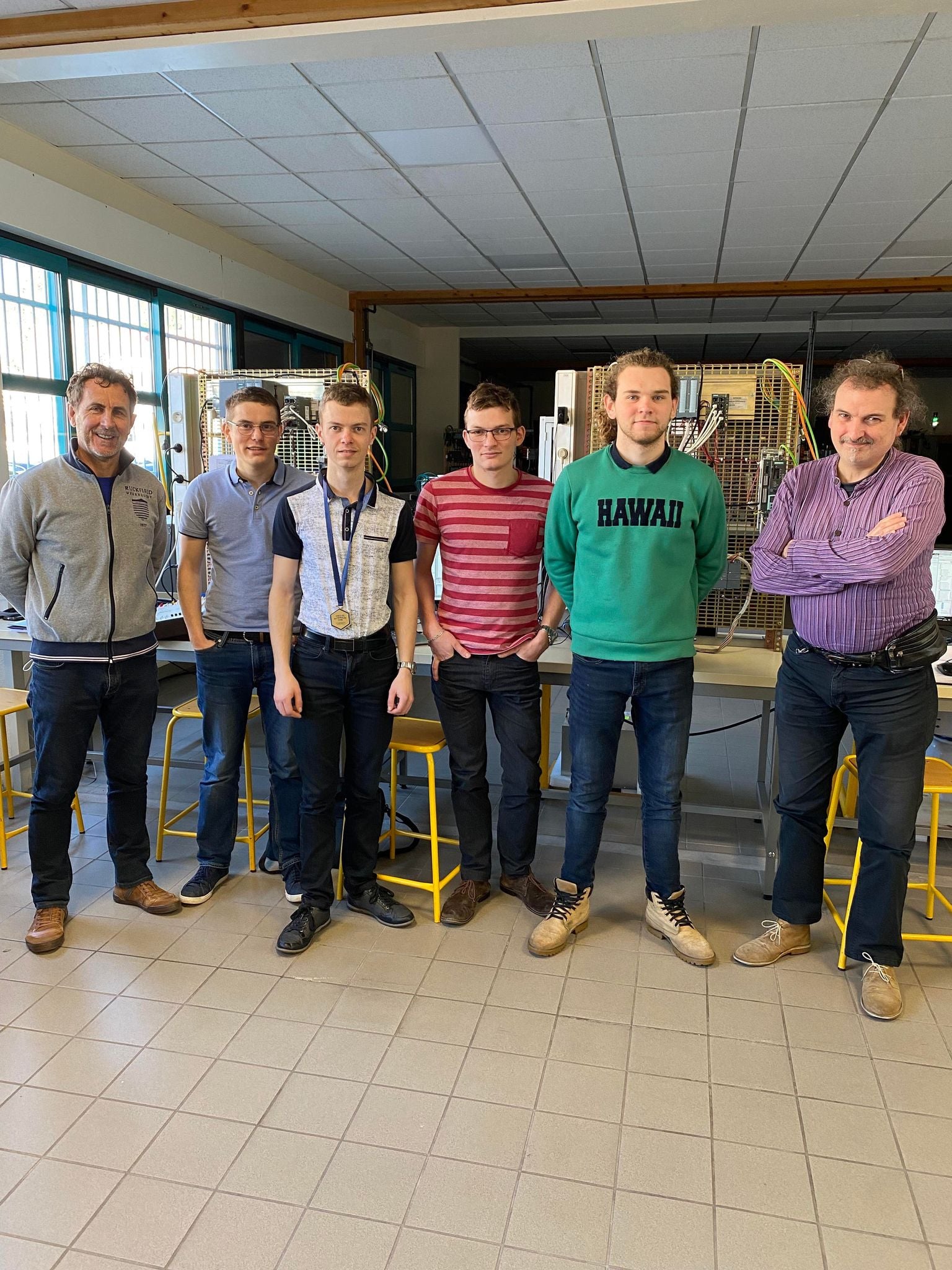 Des compétiteurs du WorldSkills s'entraînent à l’IUT de Saint-Dié-des-Vosges 