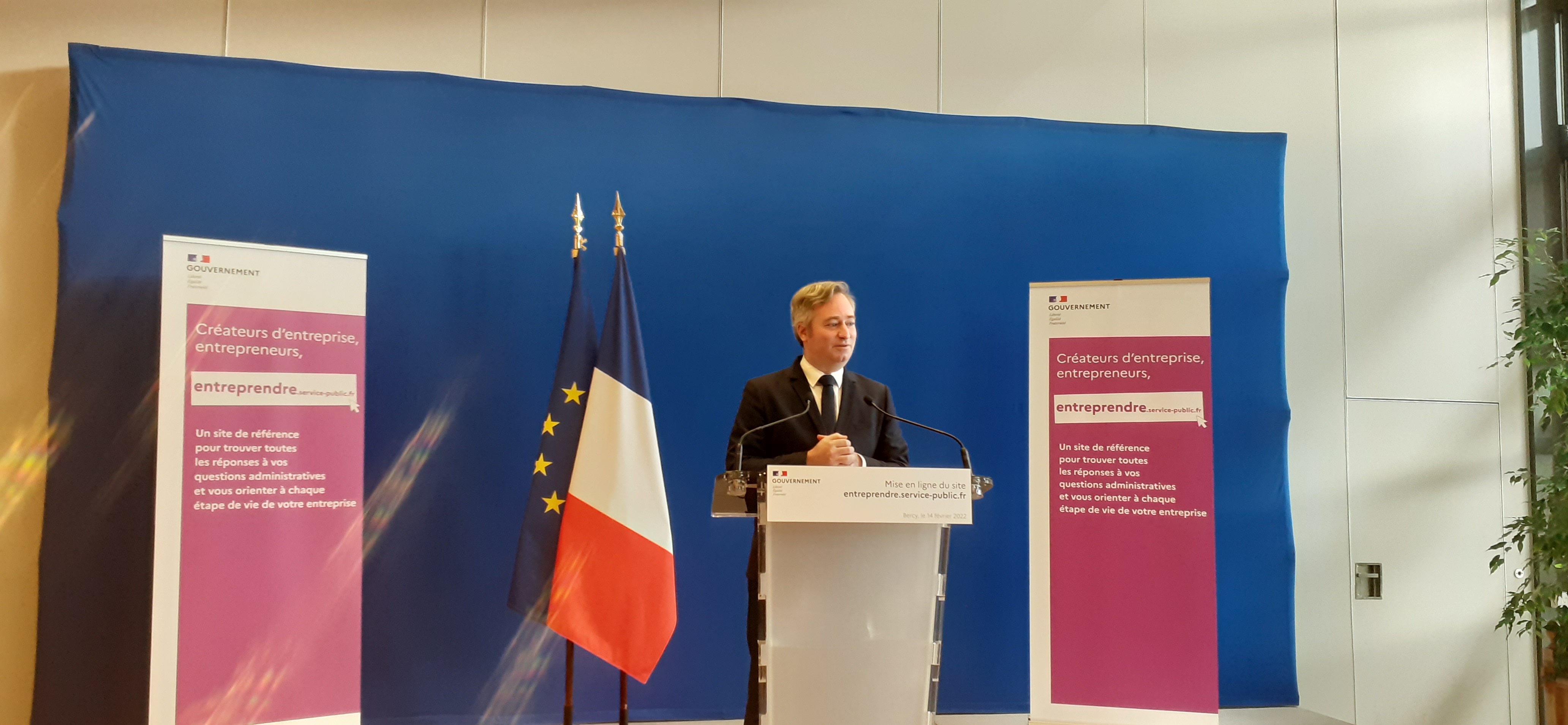 Un portail Internet officiel pour les entrepreneurs