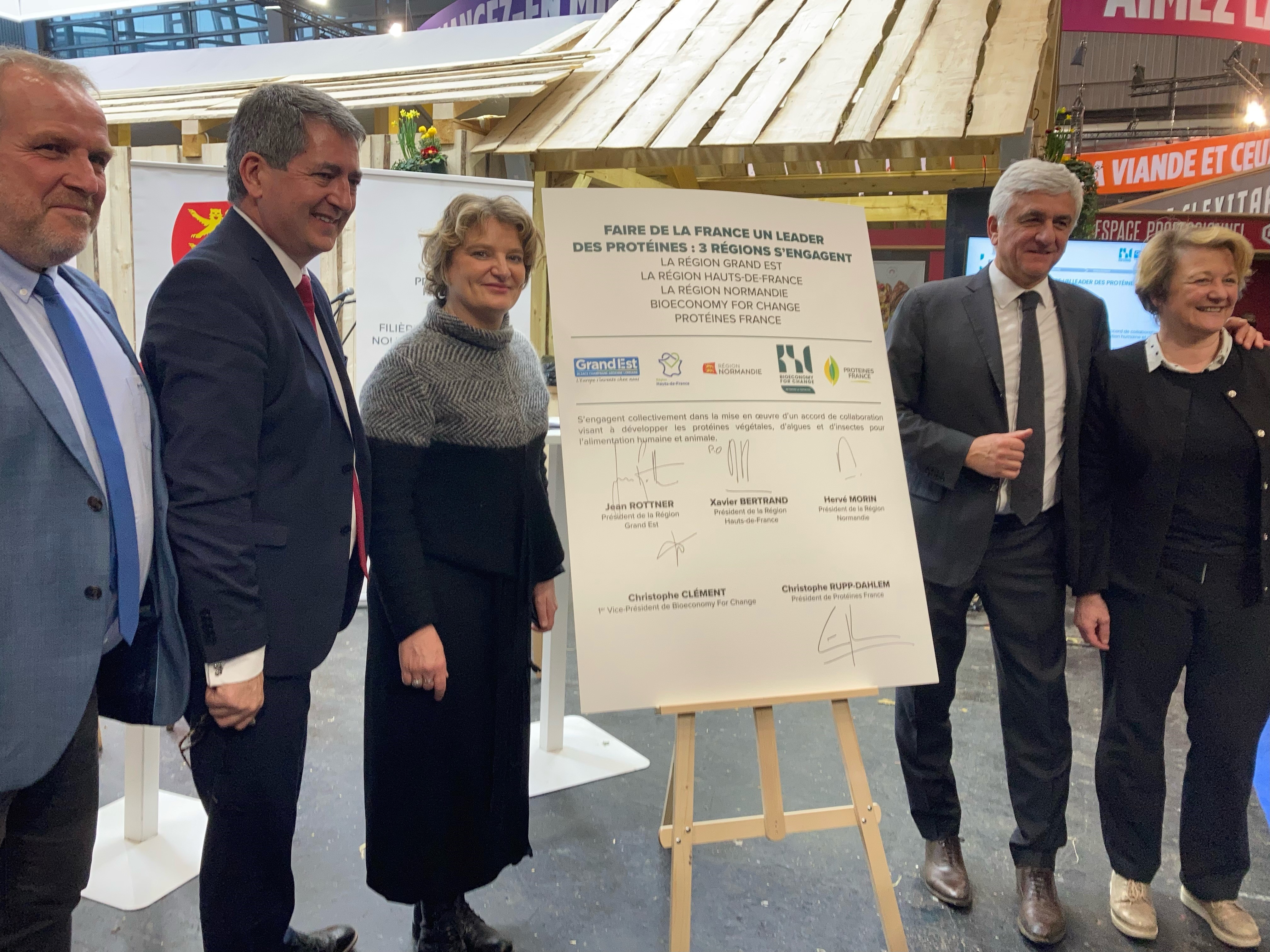 L'ambition de devenir des leaders européens des protéines