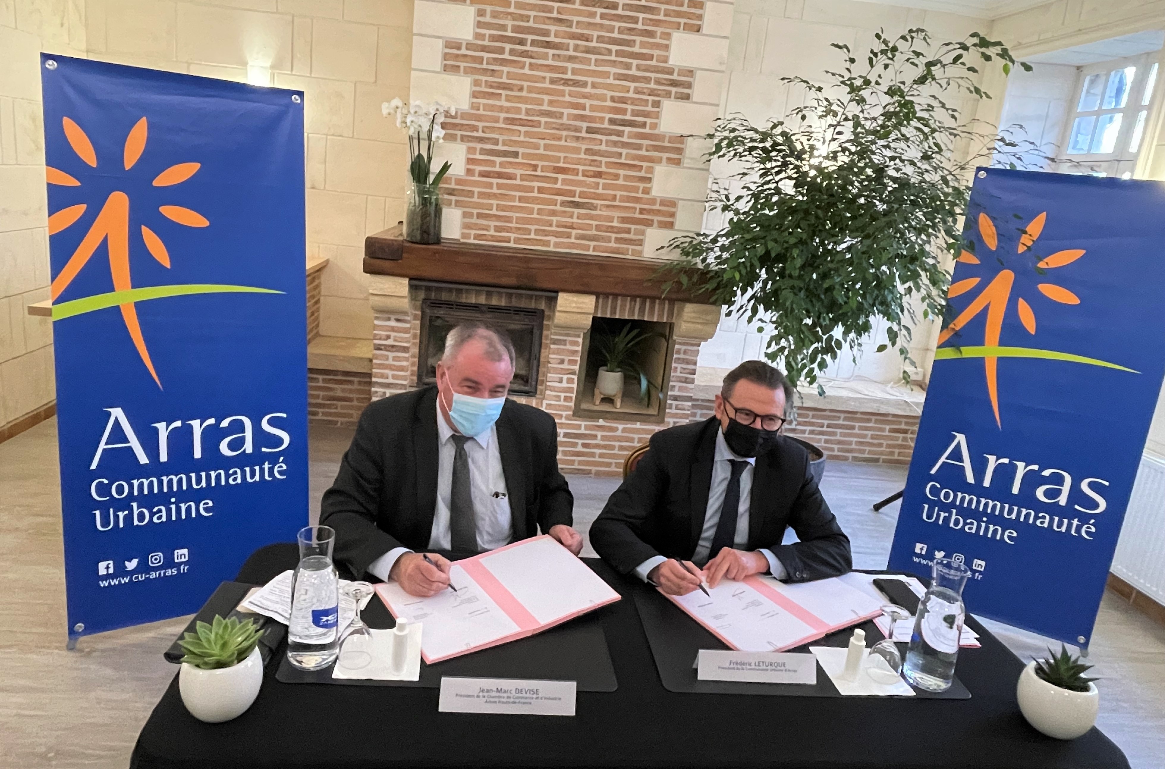 La Communauté urbaine d’Arras et la CCI de l’Artois : une coopération historique