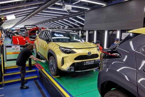 Valenciennes : en dix ans, Toyota a produit 1 million de véhicules hybrides