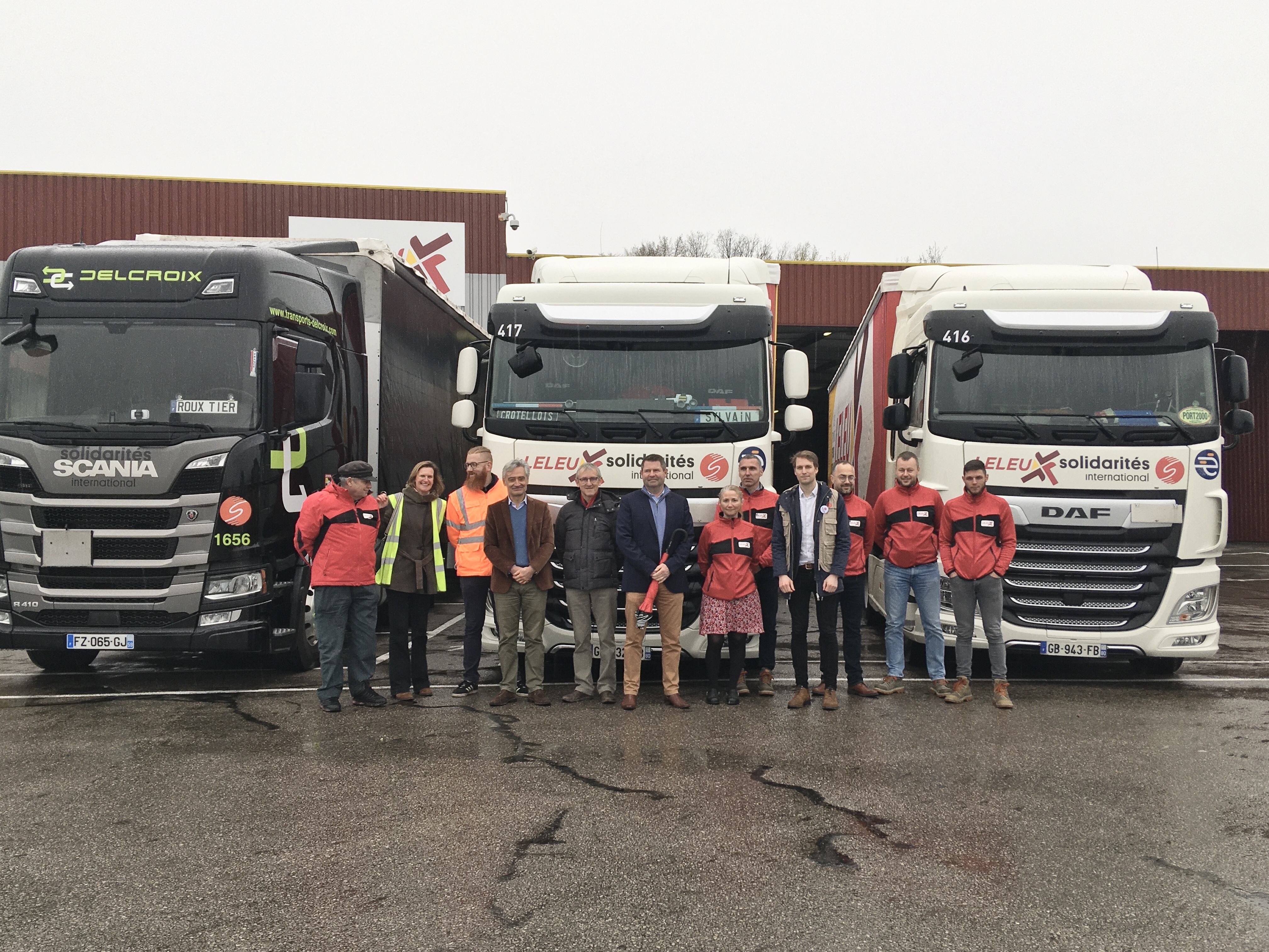 Flixecourt : les Transports Logistique Leuleu s’engagent aux côtés de Solidarités international