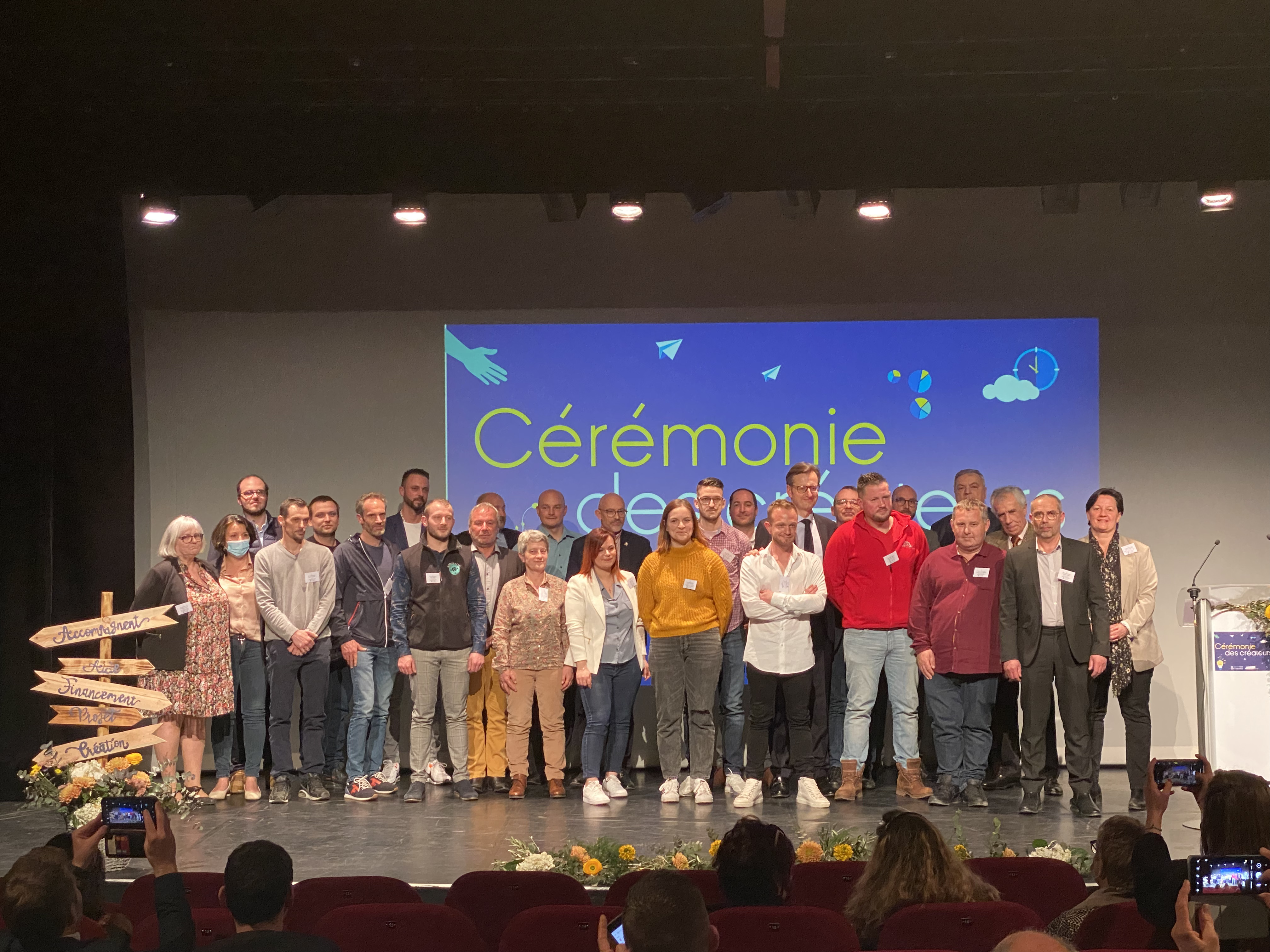 Cérémonie des créateurs : les Pays de l’Oise et d’Halatte récompensent l'entreprenariat ! 