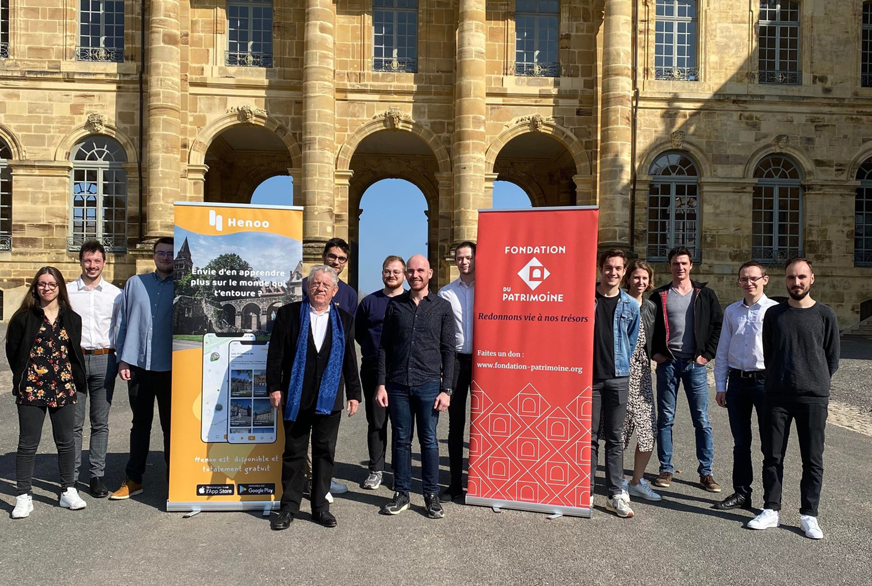 Henoo avec la Fondation du Patrimoine