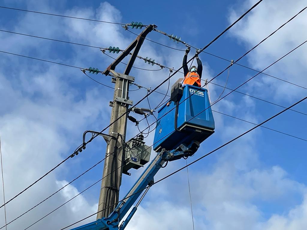 Enedis modernise près de 10 km de lignes électriques à Ban-de-Laveline et à Gemaingoutte