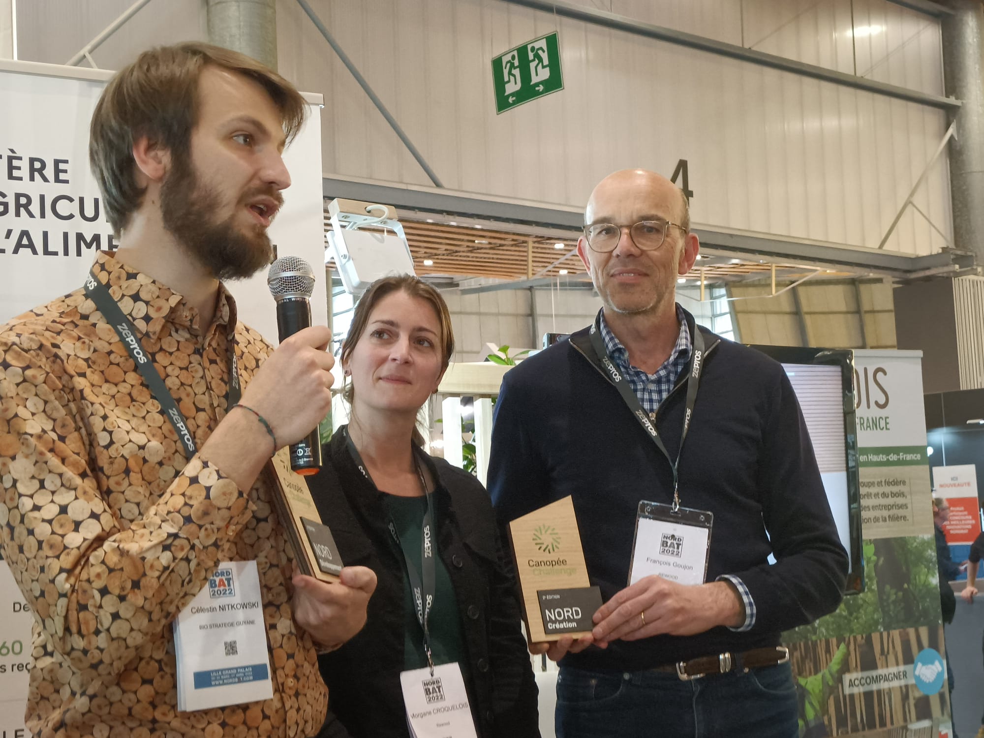 Roubaix : la start-up Rewood lauréate du concours Canopée Challenge