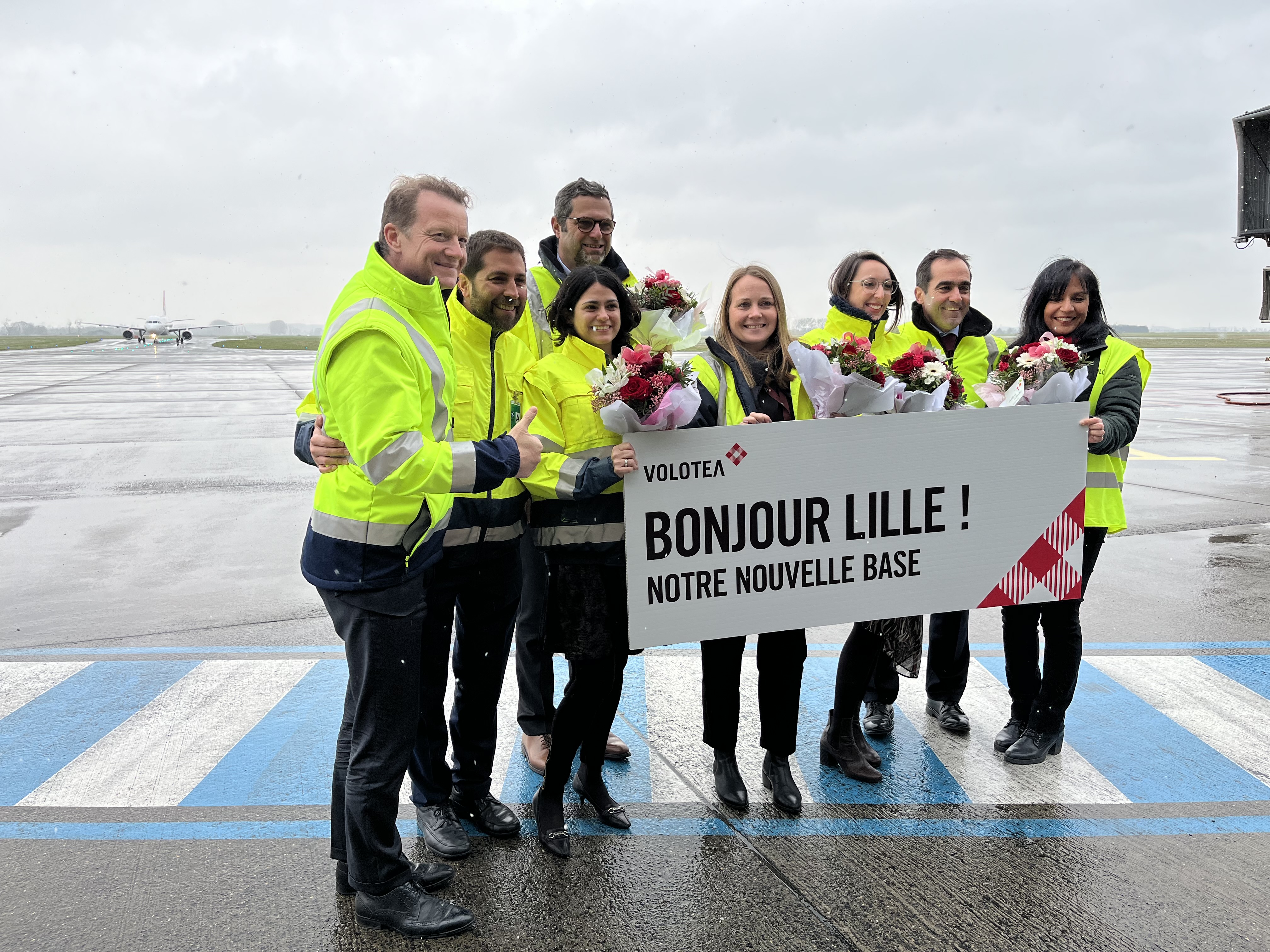 Volotea inaugure sa septième base française à Lille