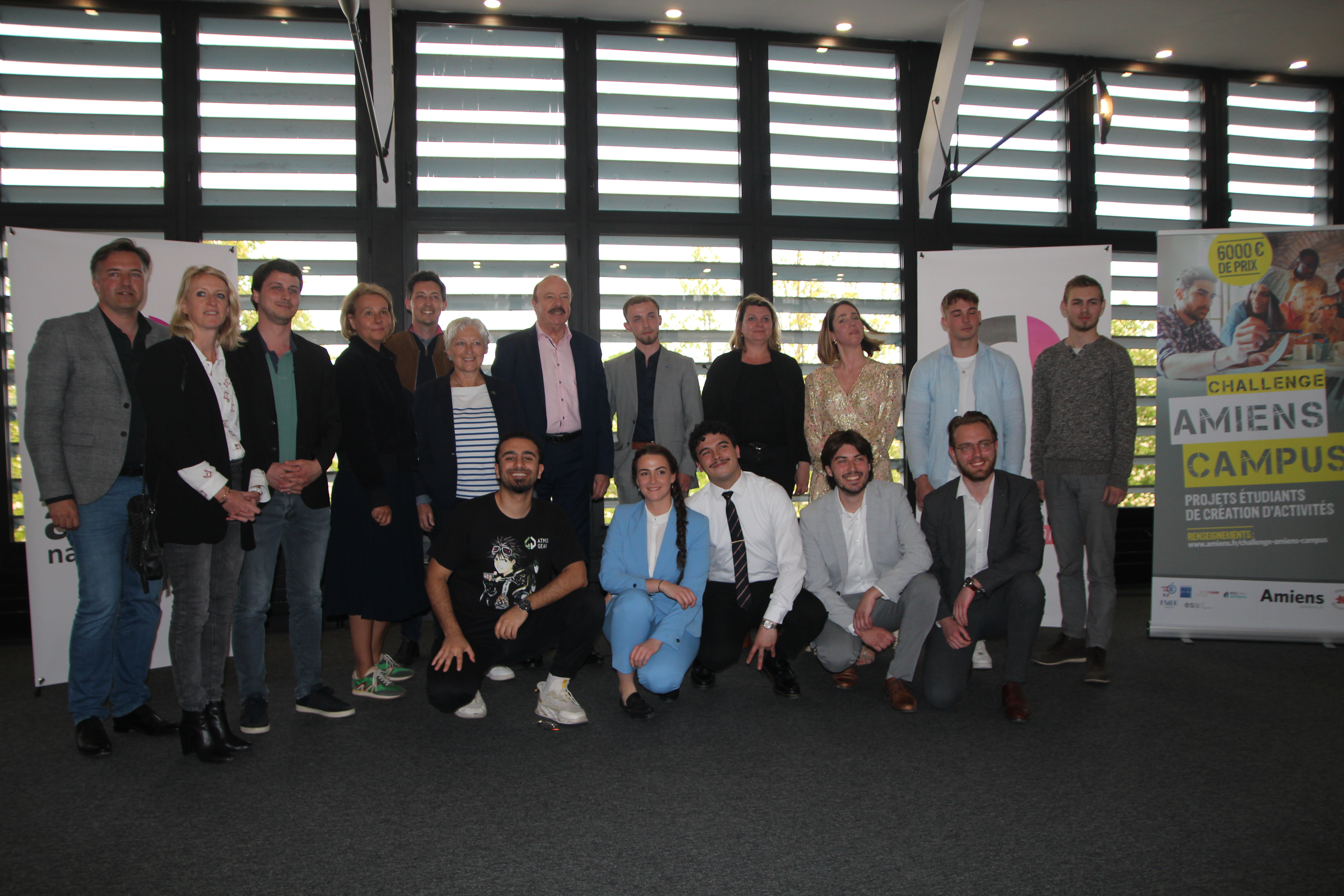 Le Challenge Amiens Campus livre ses lauréats 2022