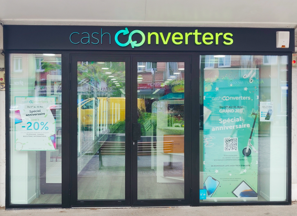 Abbeville : Cash Converters fait peau neuve 
