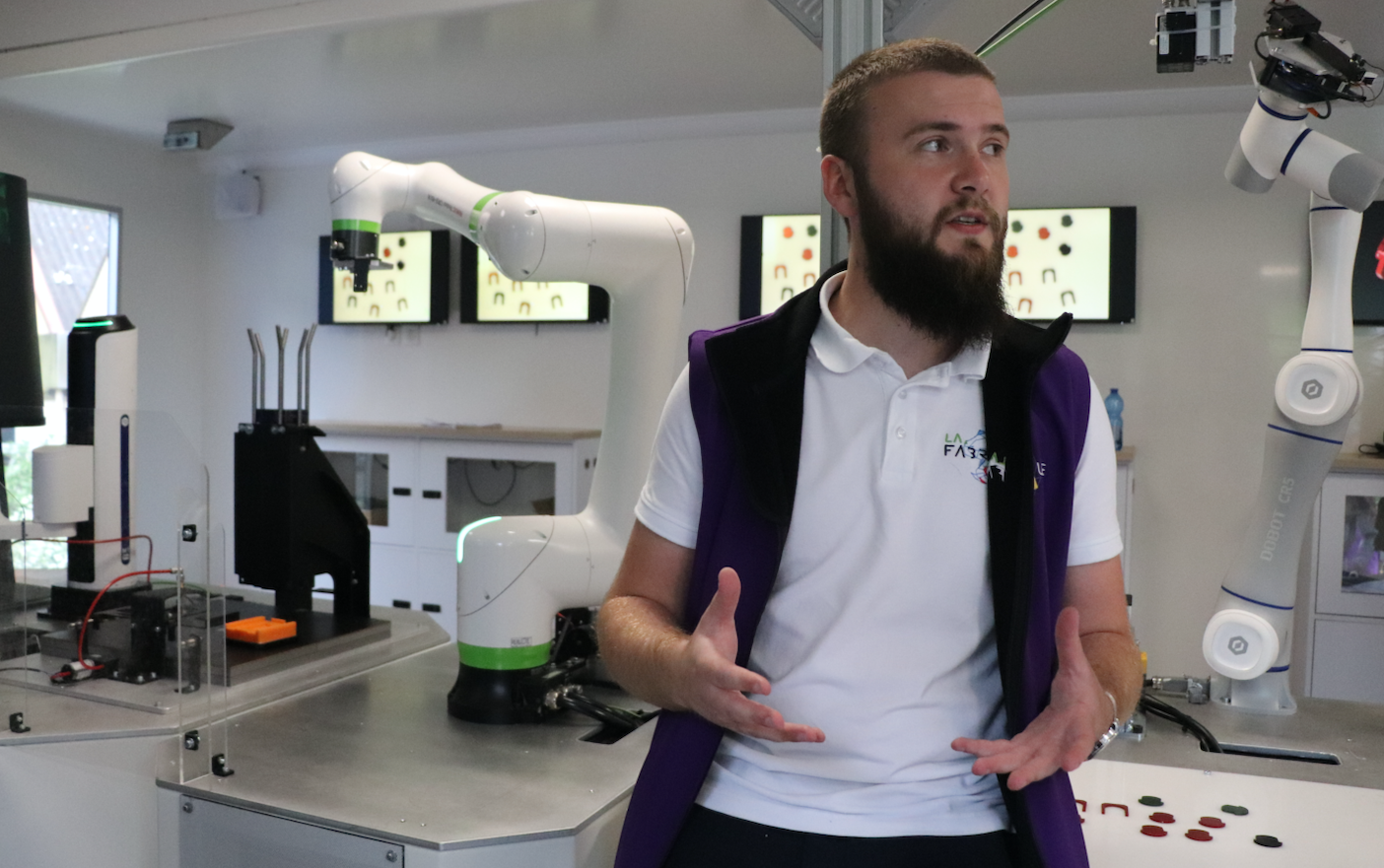 La Fabrique 4.0 a fait halte à Friville-Escarbotin