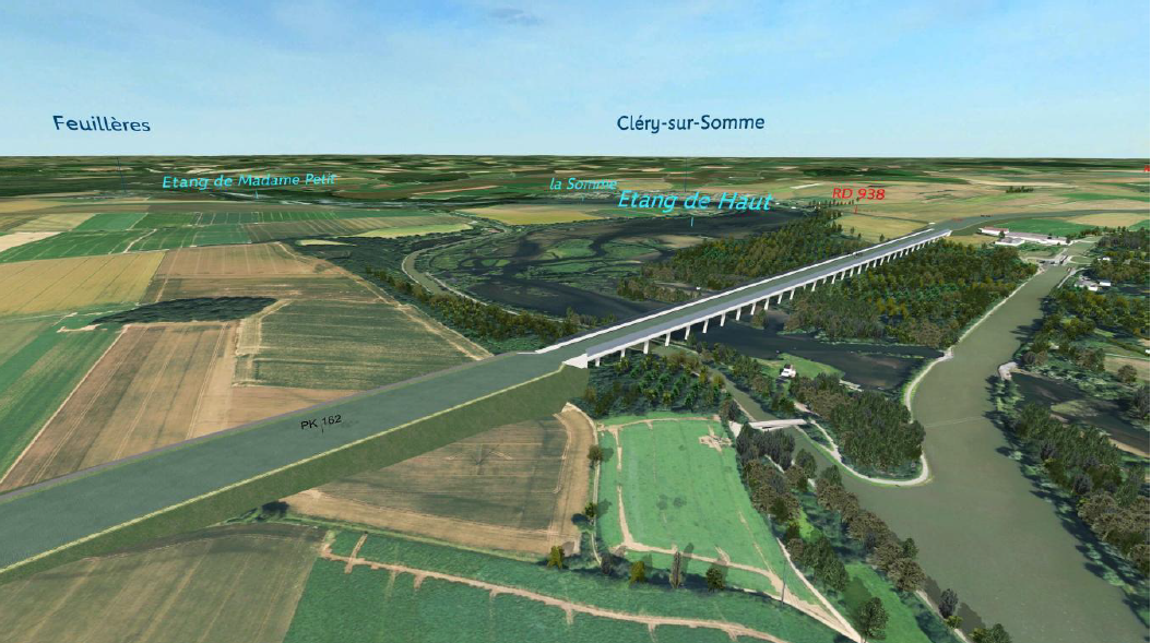 Canal Seine-Nord Europe : lancement de la conception du pont-canal de la Somme