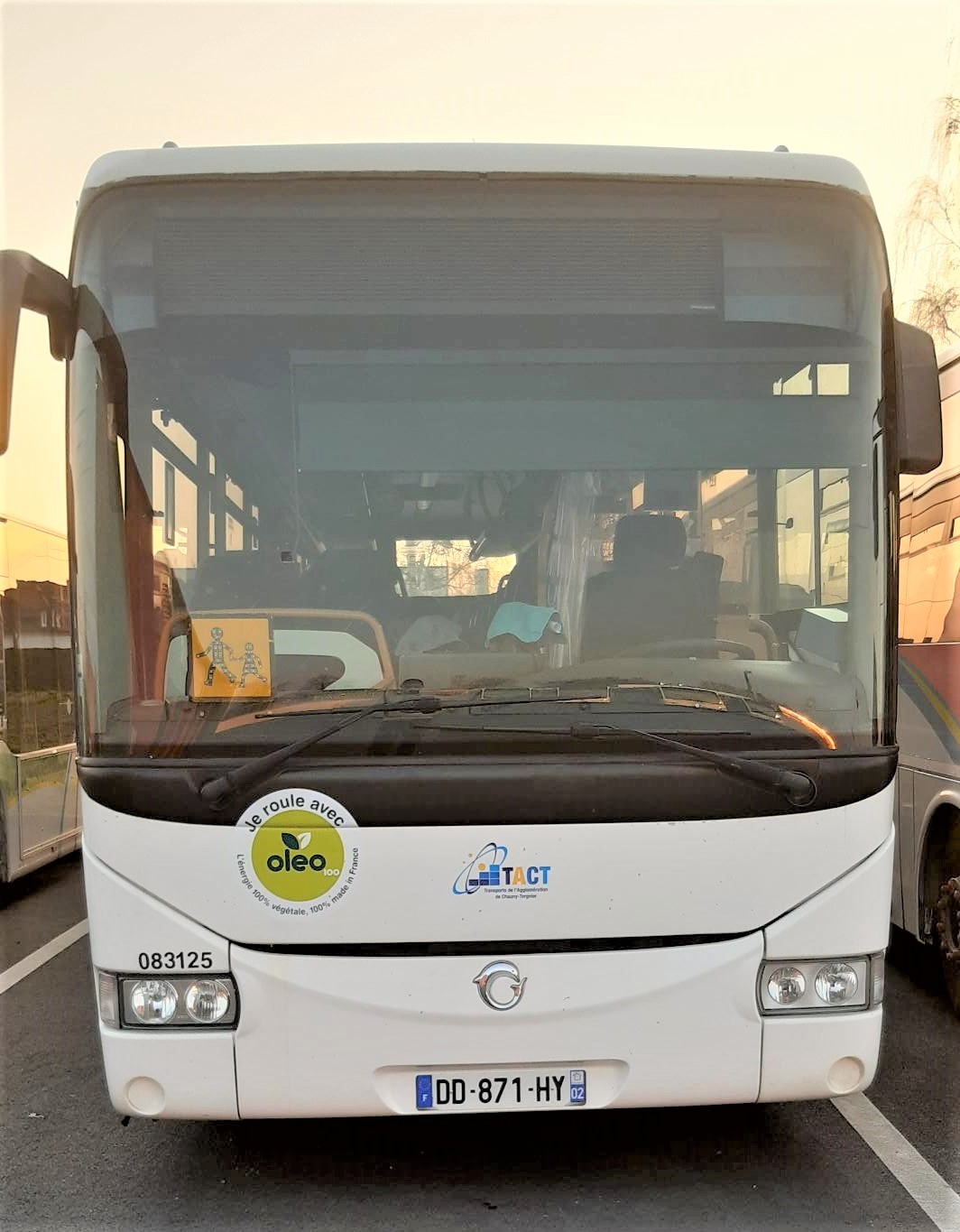 Communauté d’agglomération Chauny-Tergnier-La Fère : 13 cars scolaires roulent au biocarburant 100% colza 