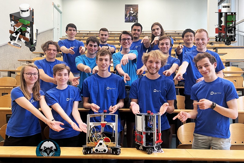 Polytech Nancy participe à la Coupe de France de robotique
