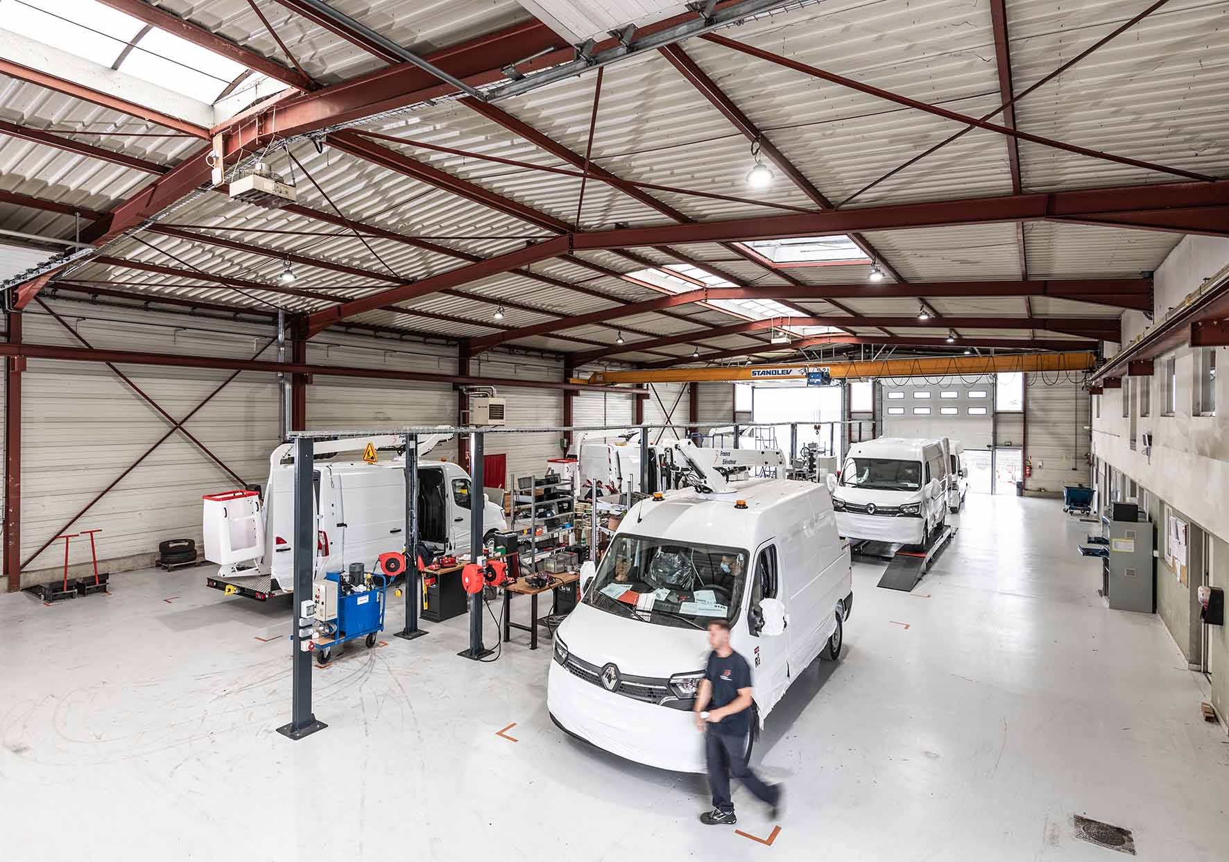  France Élévateur inaugure sa nouvelle ligne de production