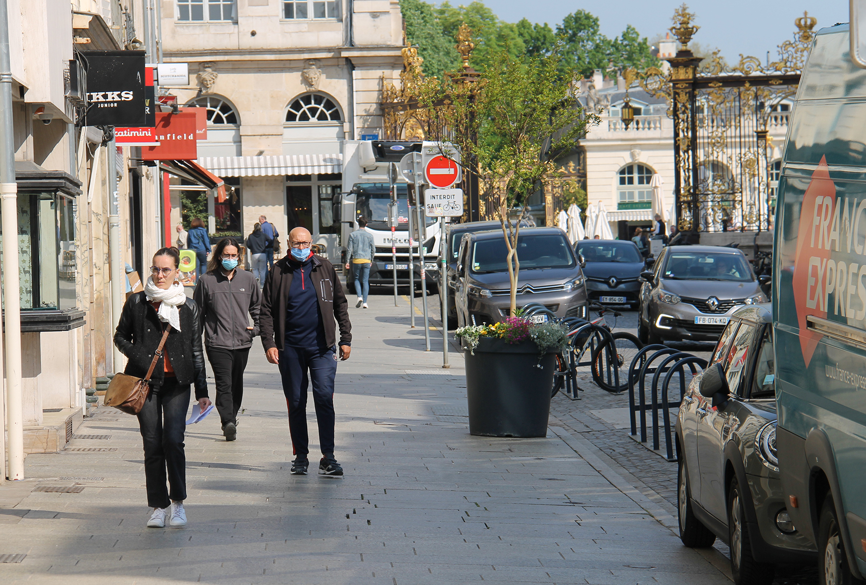 Piétonnisation agrandie à Nancy 