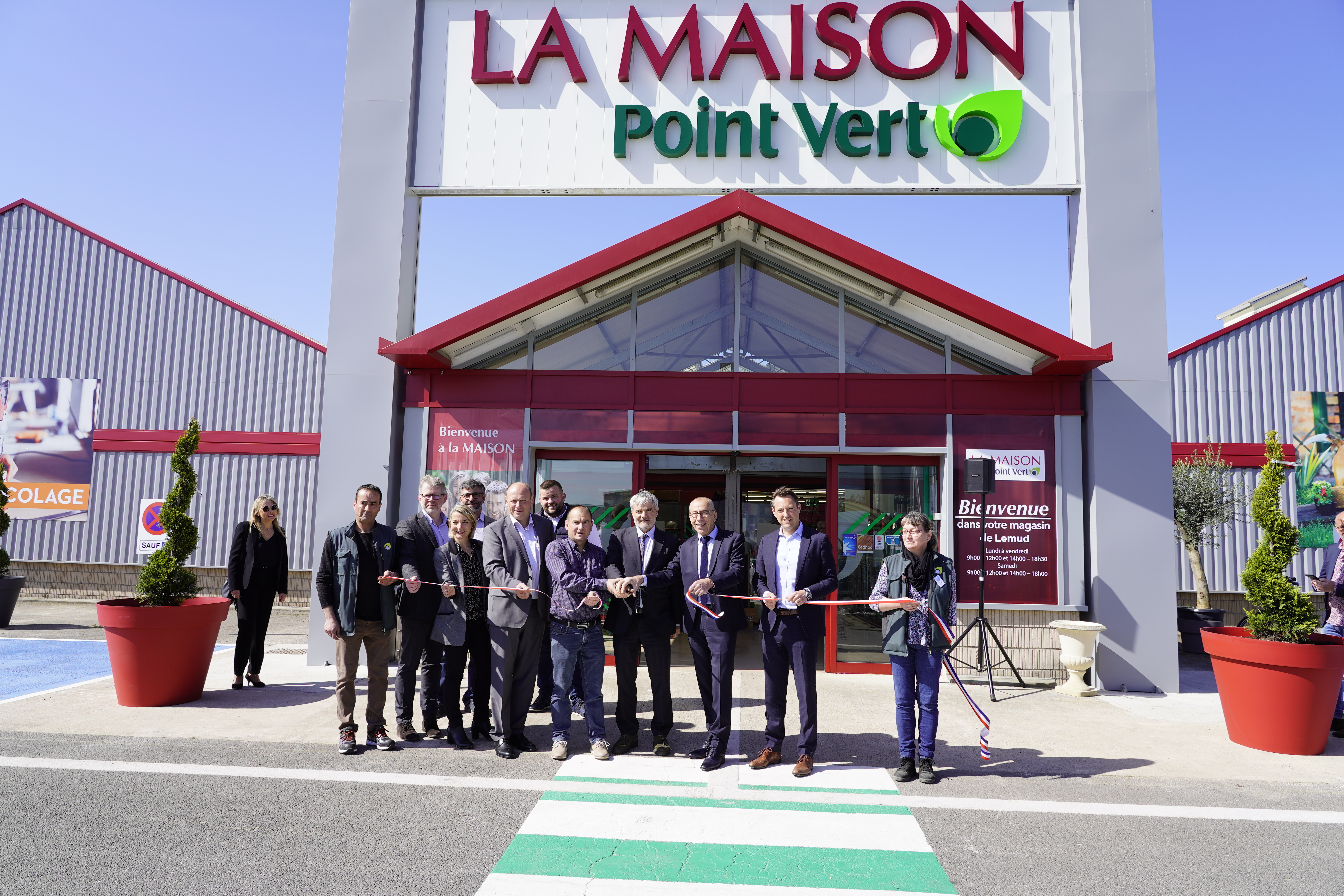 Le magasin Vert de Lemud se métamorphose