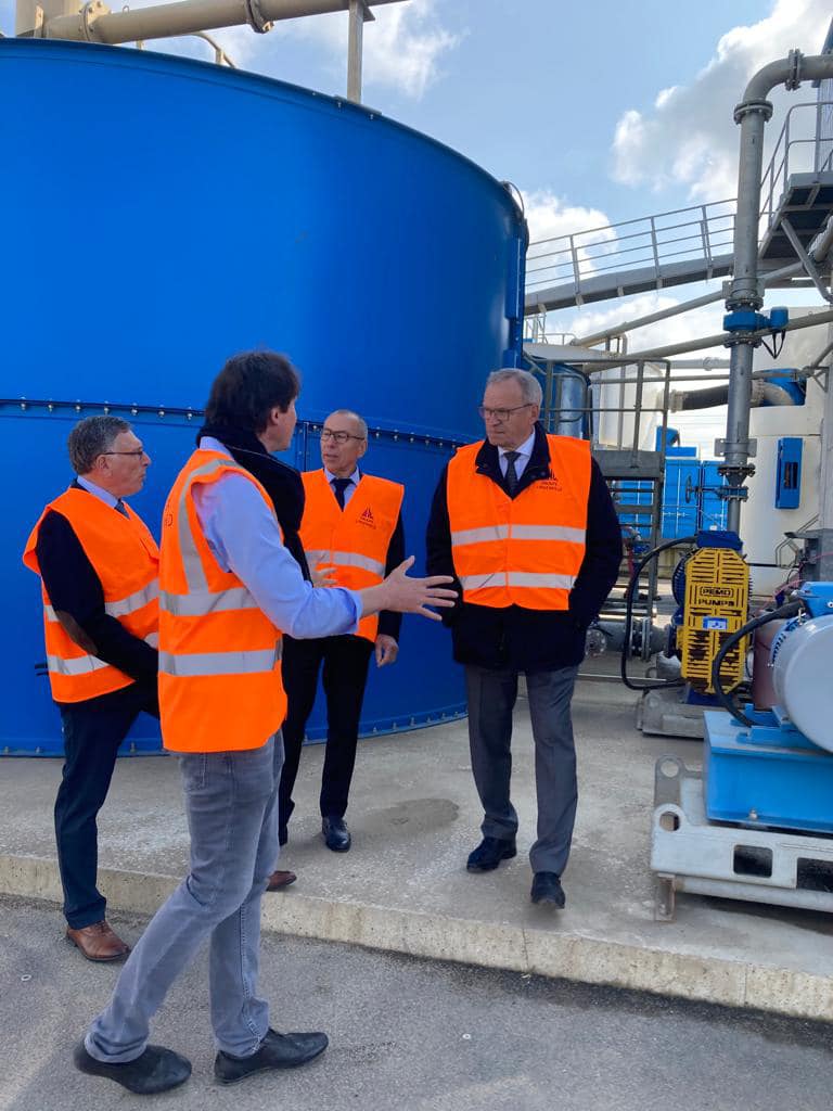 Patrick Weiten visite l’entreprise Lingenheld 