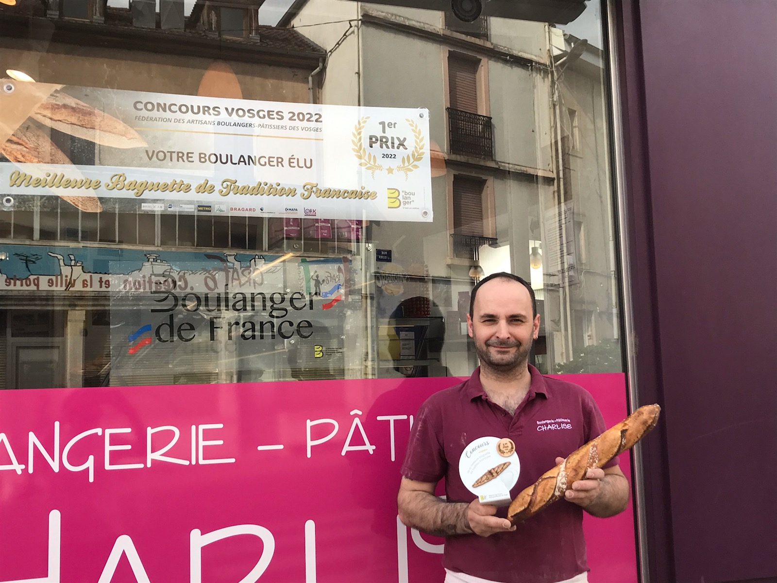Remiremont : la boulangerie Hocquaux décroche le prix du meilleure croissant des Vosges 2022