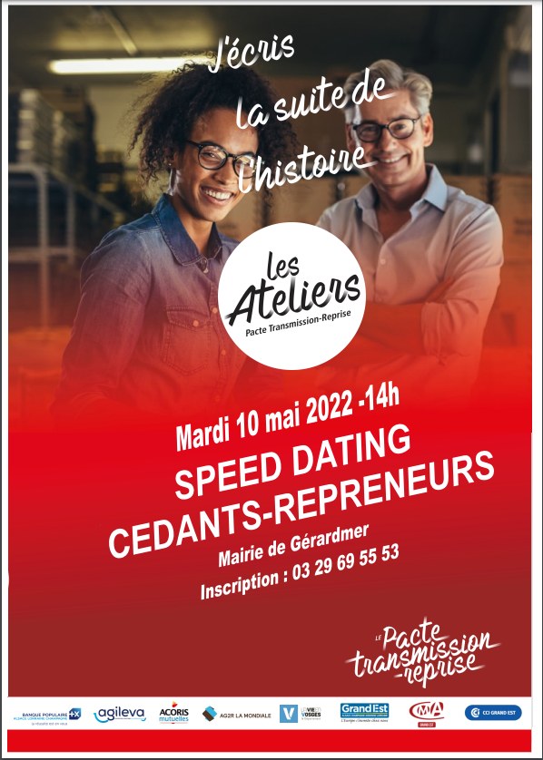 Le Speed Dating «transmission-reprise d’entreprise» favorise les échanges entre cédants et repreneurs d’entreprise