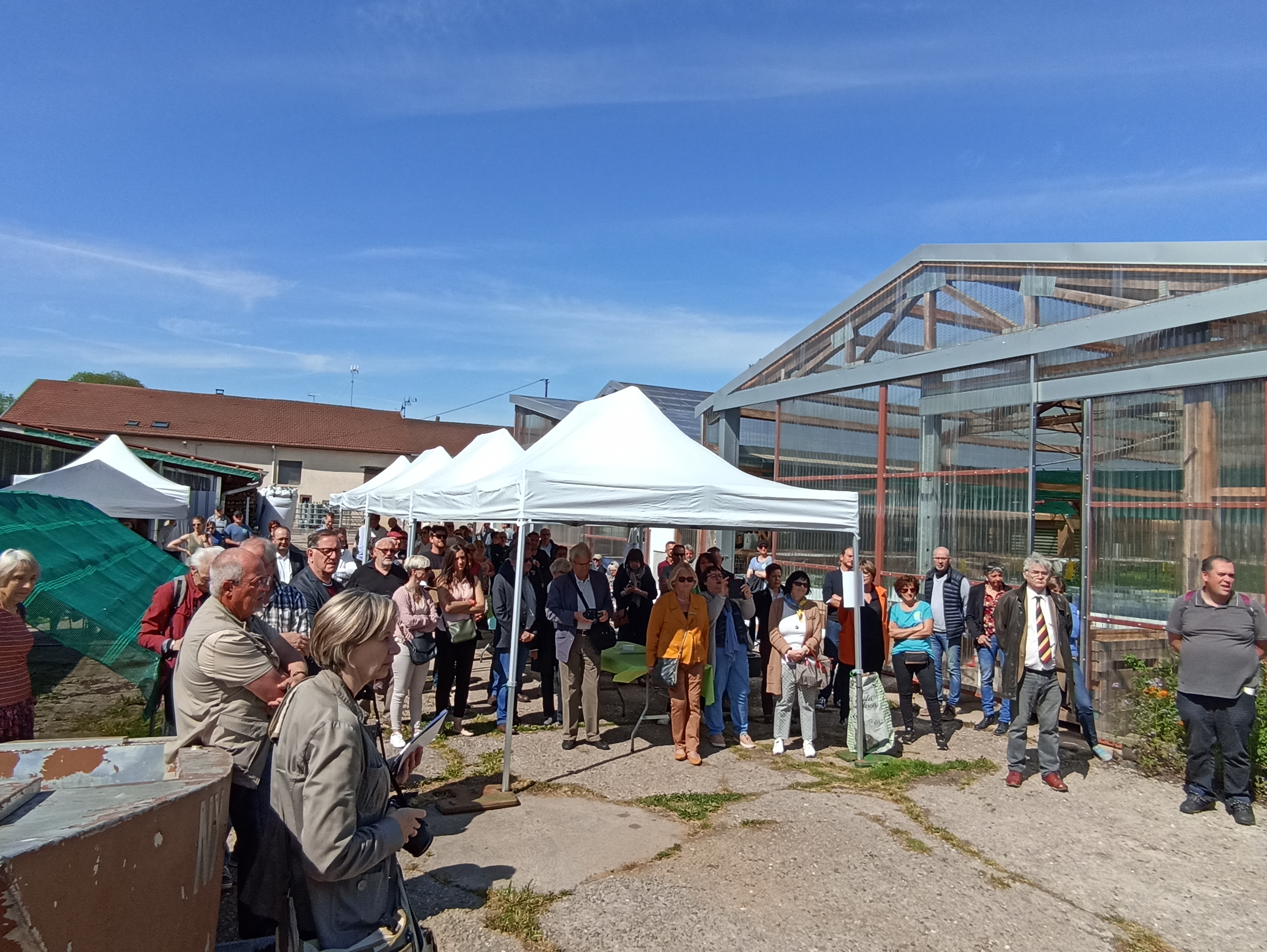 La ferme aquaponique de Chaumousey inaugurée