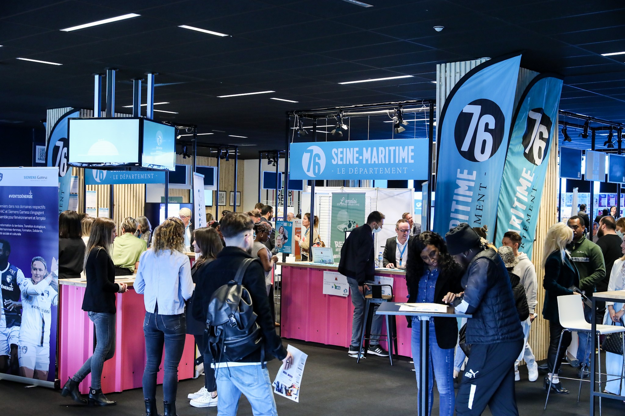 Le Havre : un succès inédit pour le Stade Océane Emploi 76