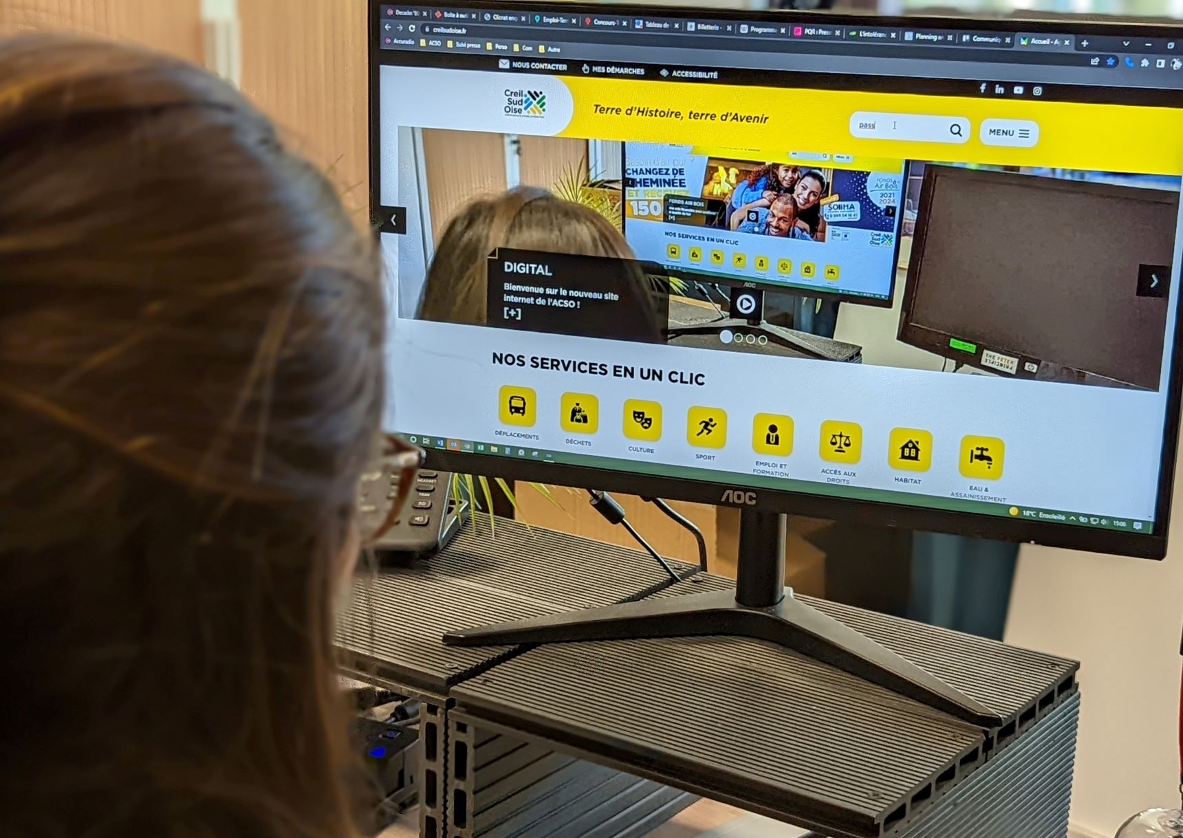 Lancement du nouveau site web de Creil Sud Oise 