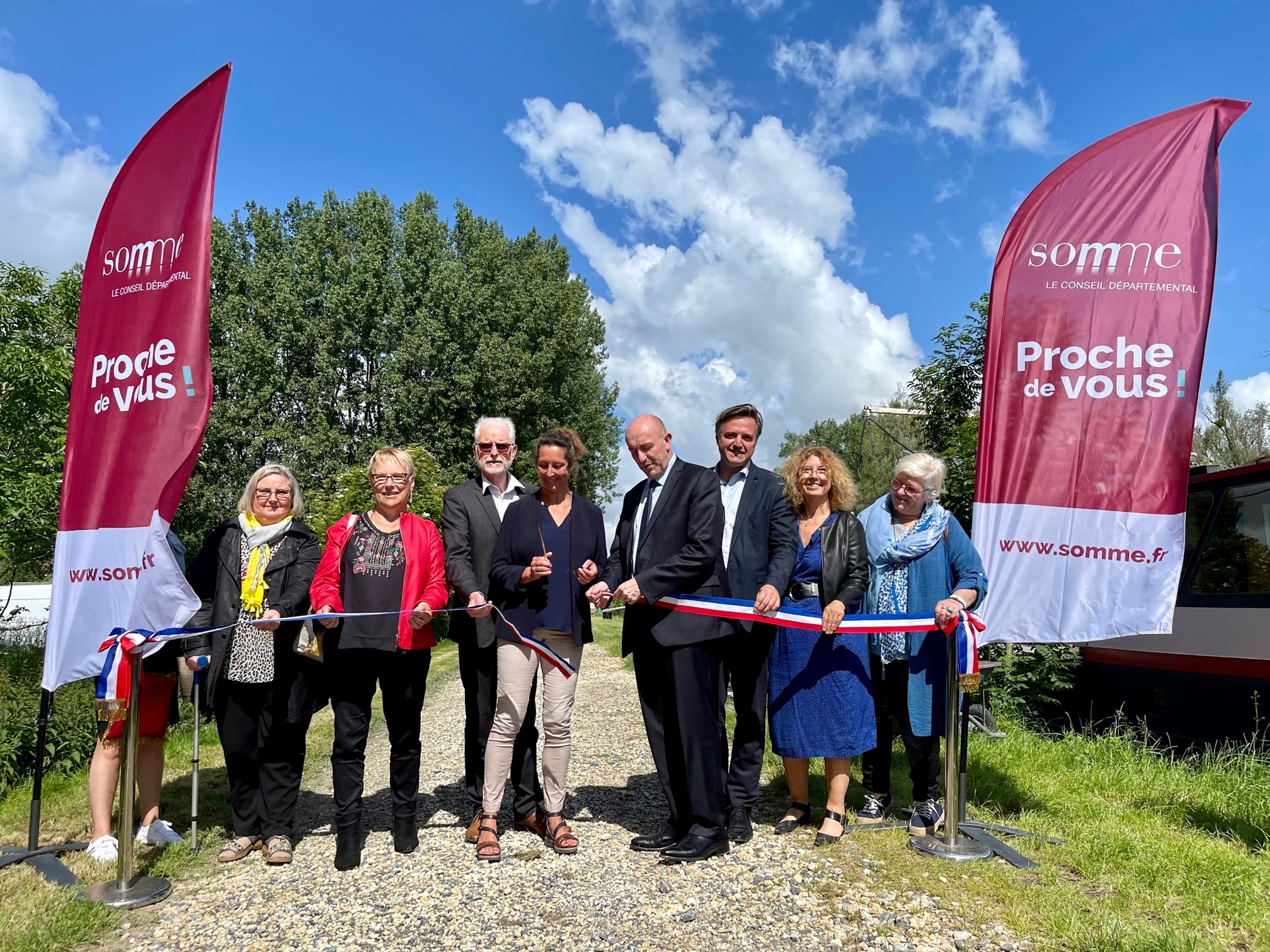 Ailly-sur-Somme : une première halte fluviale réaménagée
