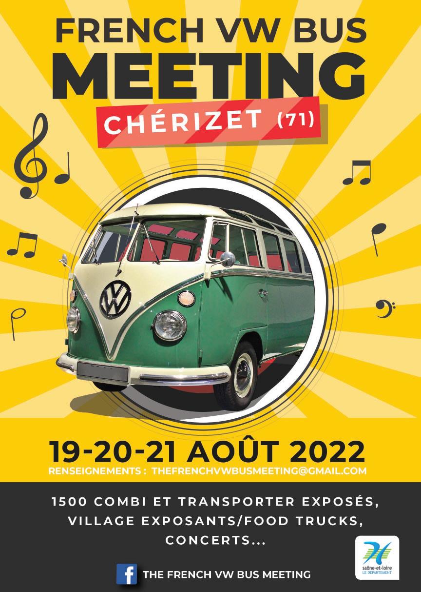 Chérizet : le rassemblement international de combi Volkswagen (VW) est de retour