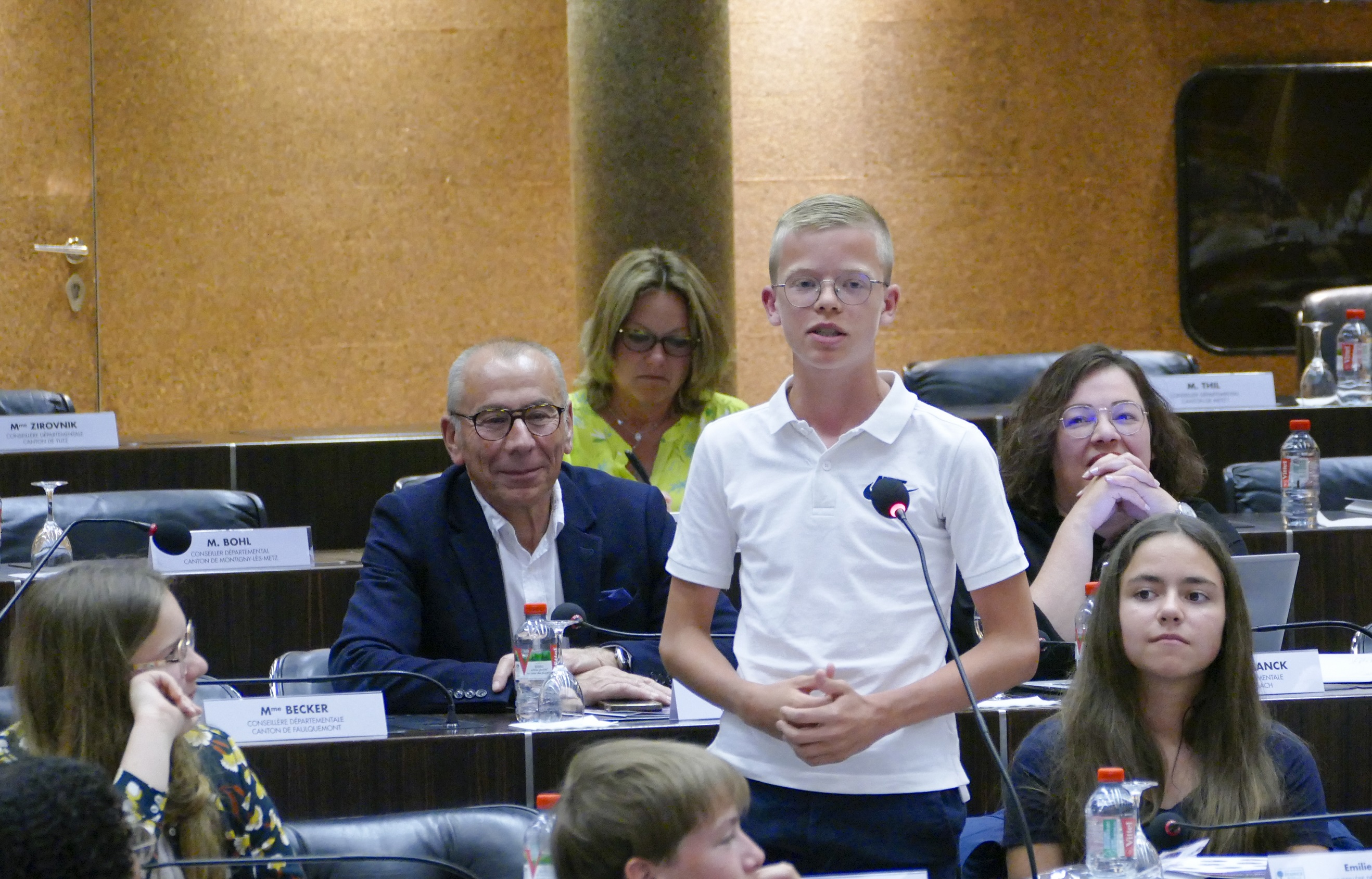 Elias Pulkowski élu nouveau président du Conseil départemental des Jeunes de la Moselle
