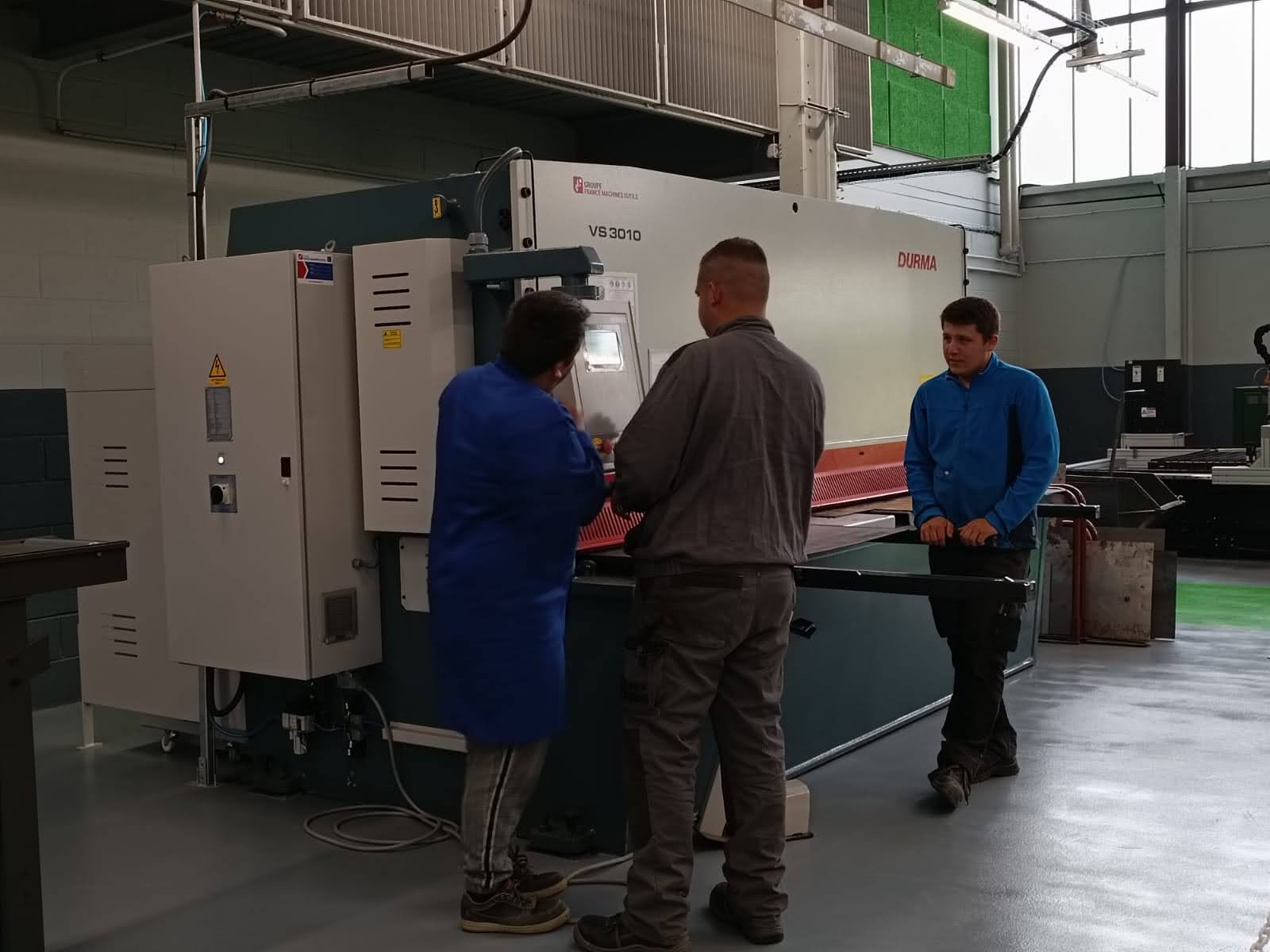 Ham : un nouvel atelier métallurgique au lycée professionnel Peltier