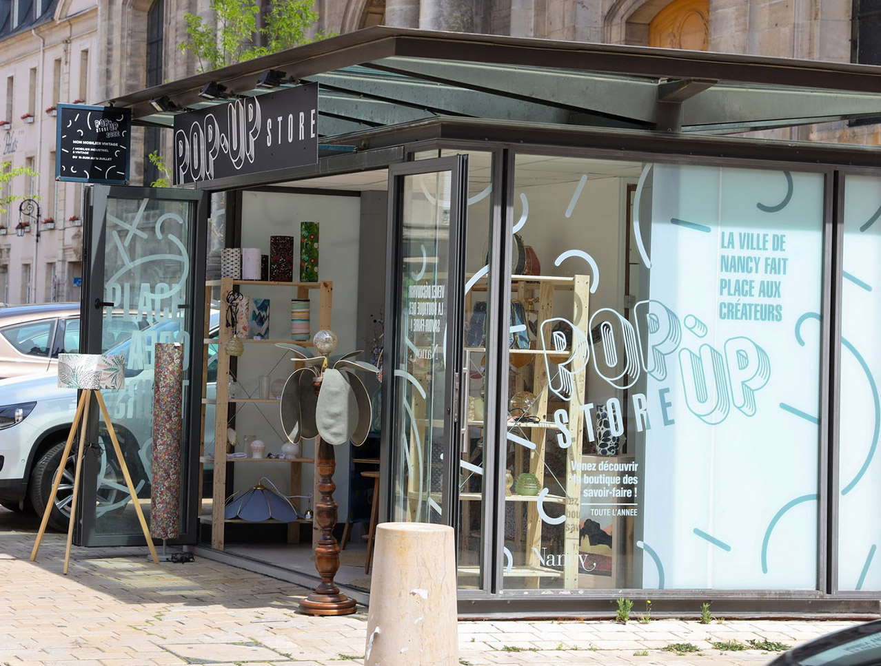 Du vintage au Pop-up Store à Nancy    