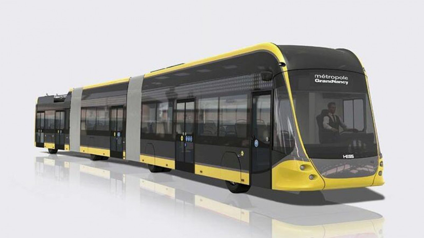 Trolleybus suisse en 2024 dans le Grand Nancy