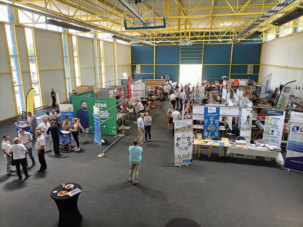 Opération réussie pour le premier Salon du BTP de la Meuse au site de Madine  