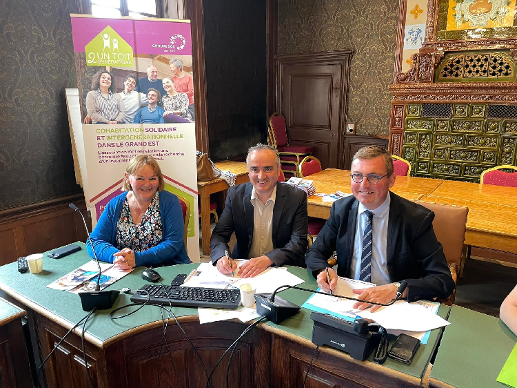 Signature d’une convention de cohabitation intergénérationnelle à Verdun