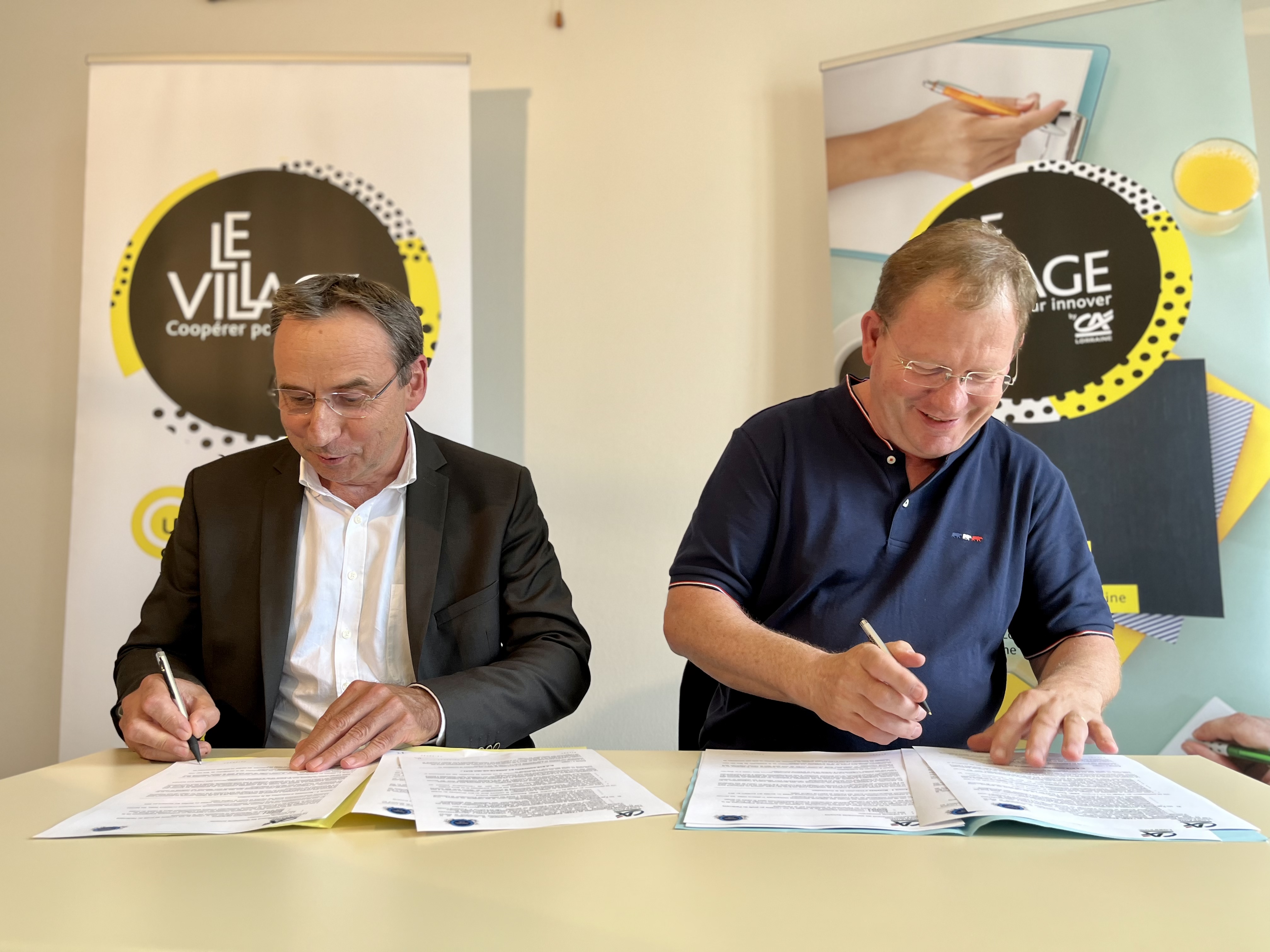 Le Village by CA Lorraine noue un partenariat avec l’association Saulnois Innovation