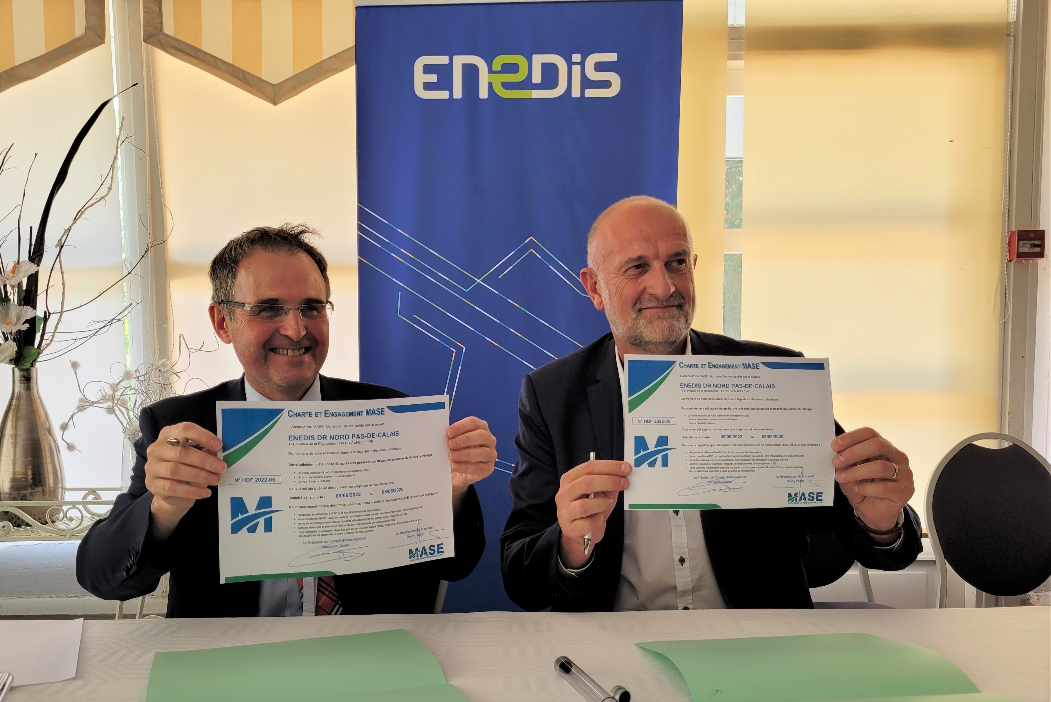 Enedis Nord - Pas-de-Calais rejoint le réseau MASE
