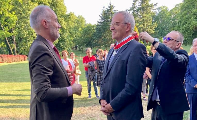 Patrick Weiten, Président de l’Eurodépartement de la Moselle, élevé au grade de Commandeur de l’Ordre de la Stella d’Italia 