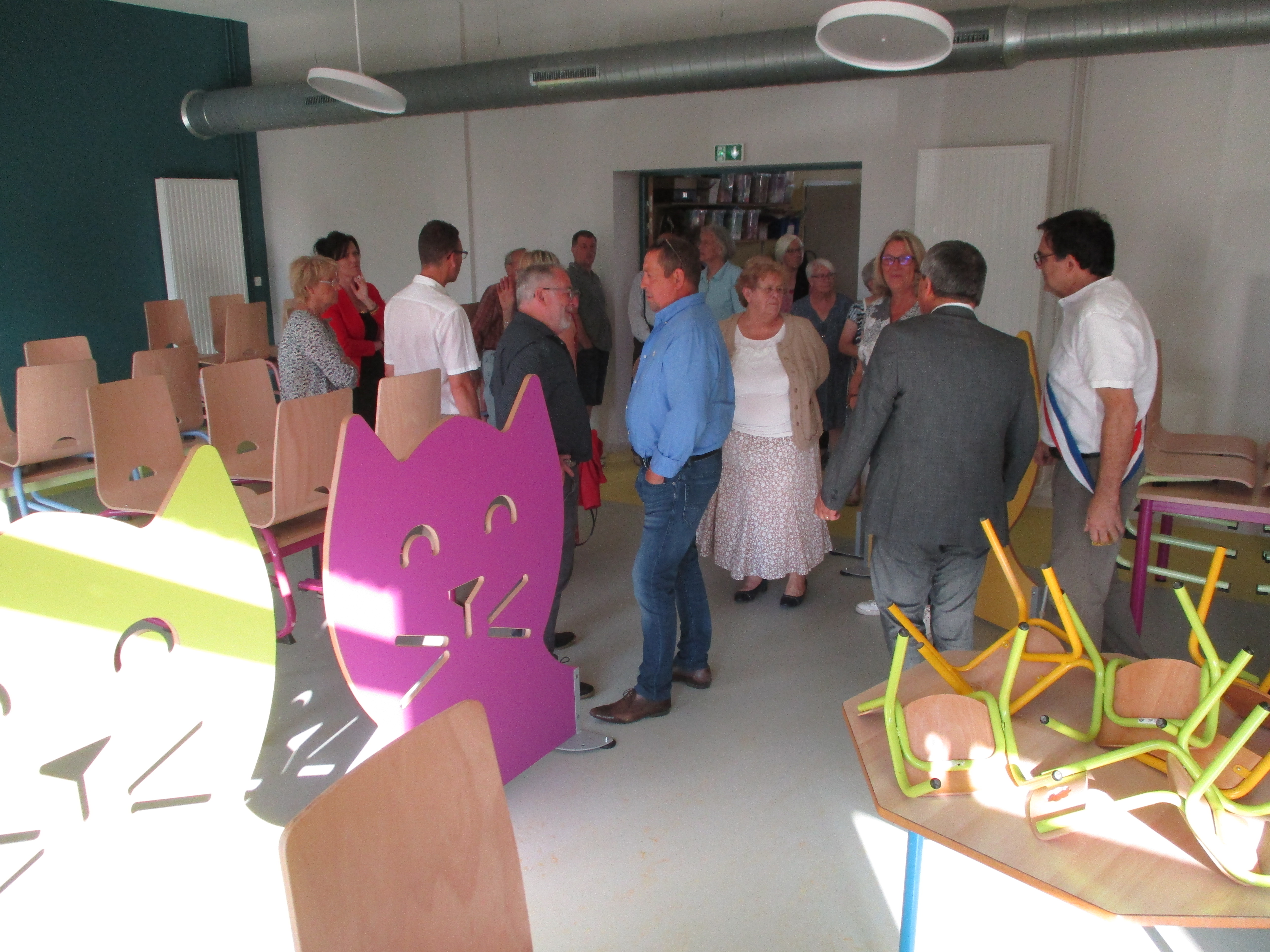 Le nouveau restaurant scolaire de l’école de Chéry-les-Pouilly est en service 