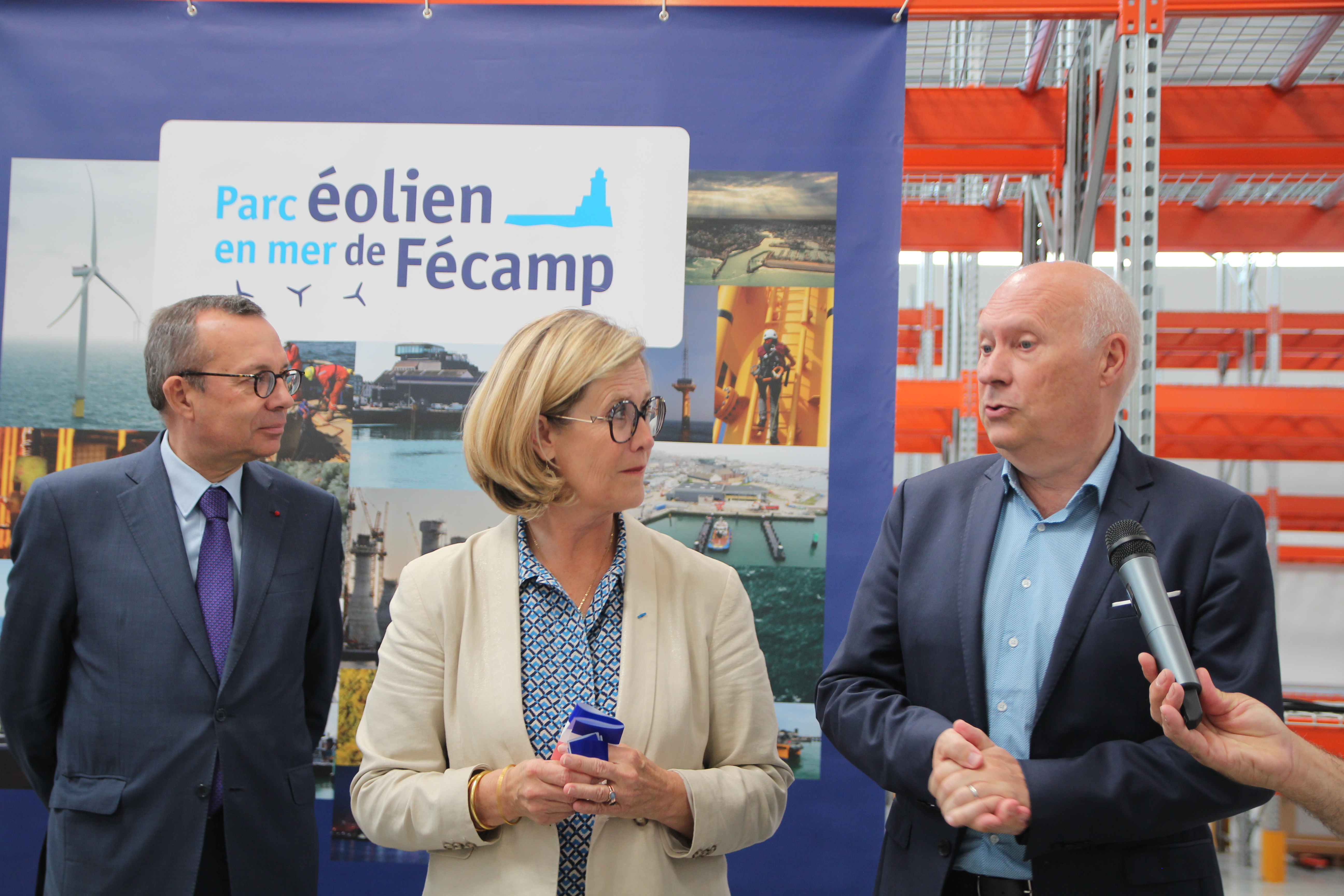 Fécamp inaugure la base de maintenance du parc éolien en mer