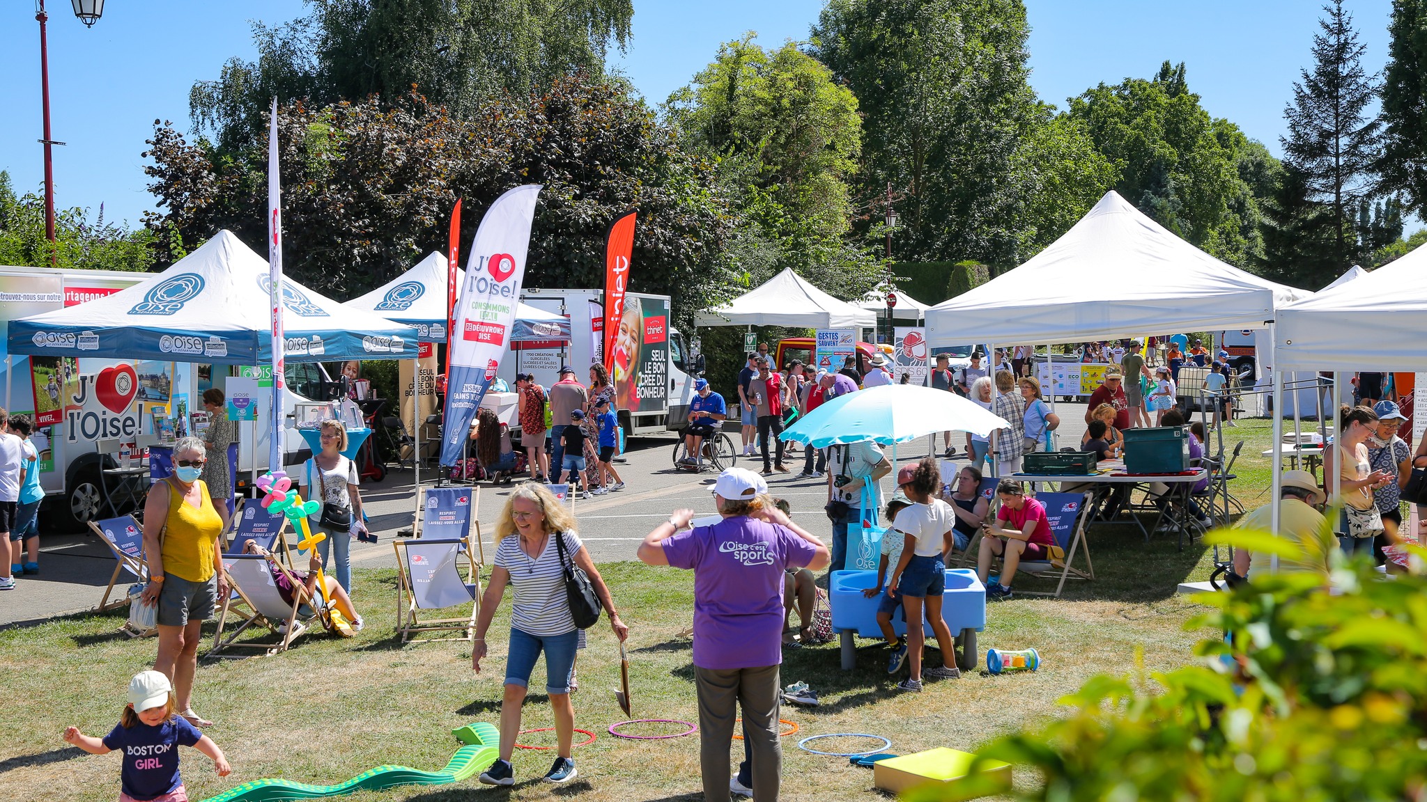 Un franc succès pour le village estival de Saint-Martin-Le-Nœud 
