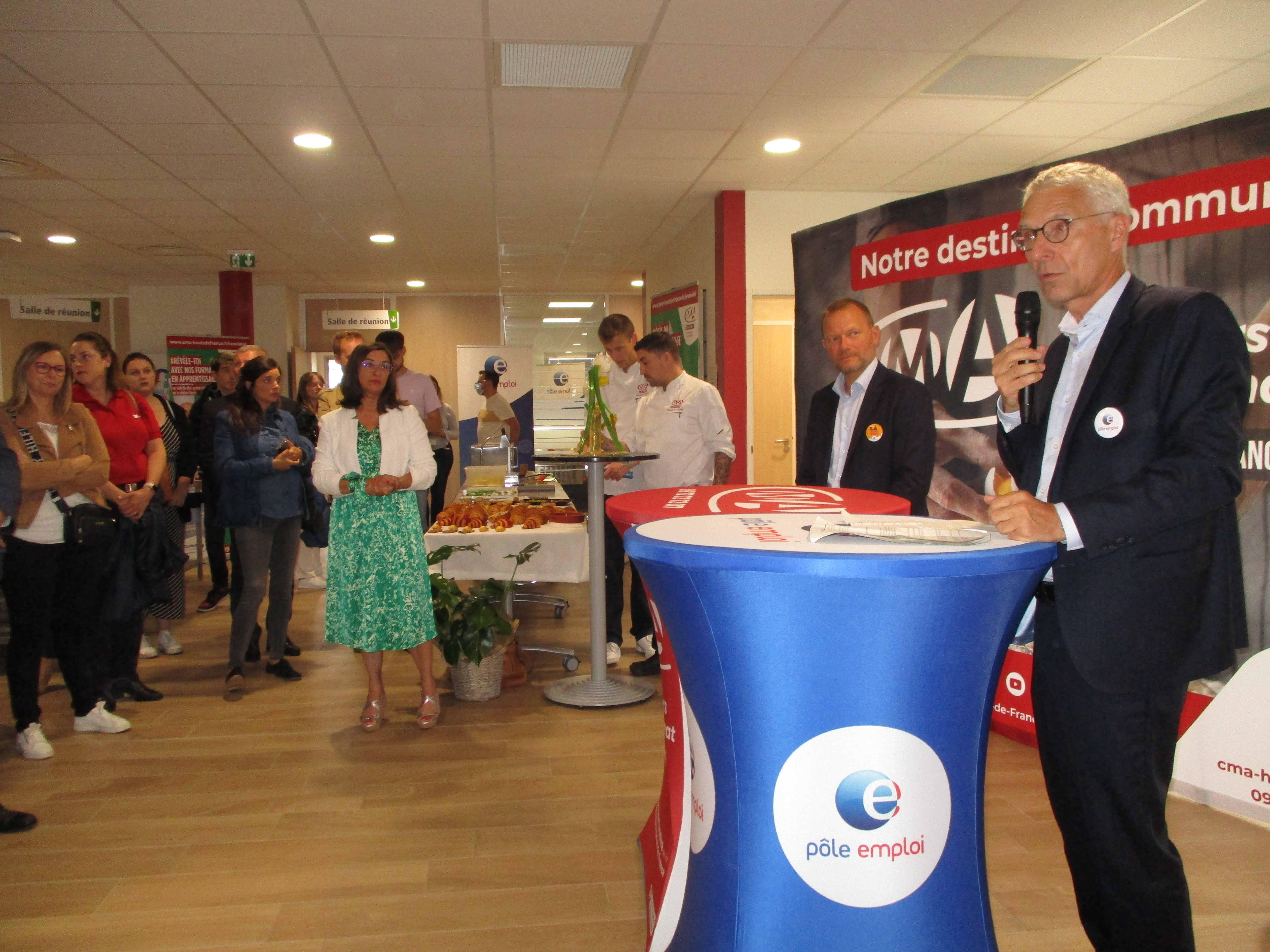 Quand les artisans s’installent dans les locaux de l’agence Pôle emploi Saint-Quentin