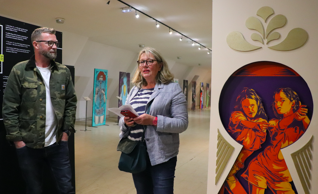  Le Club des communicants découvre l'exposition Transition les portes