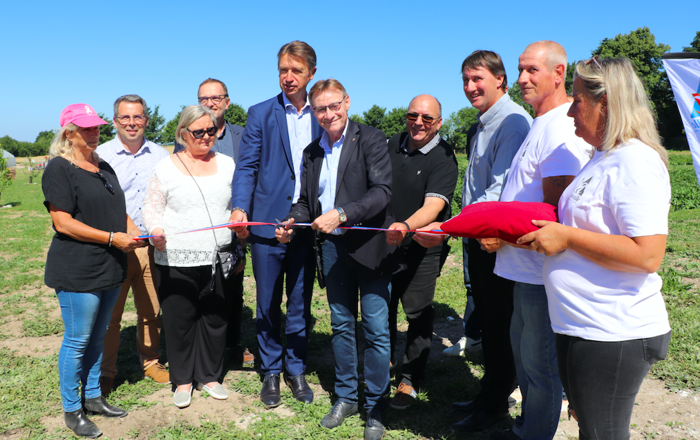 Abbeville : le chantier de maraîchage inauguré 