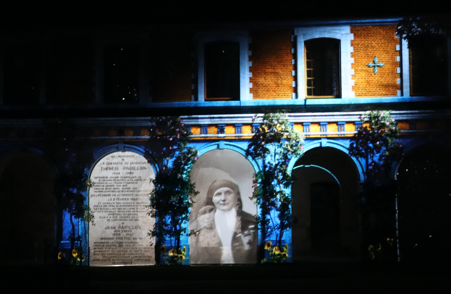 Spectacle Valloires, l’abbaye lumière en ses jardins à Argoules