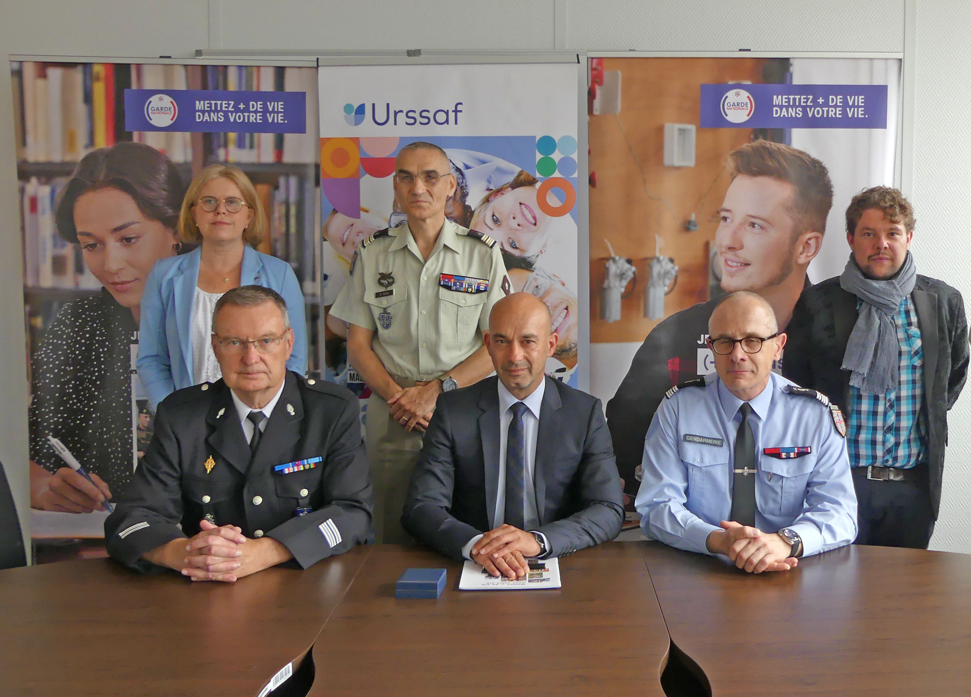 L’Urssaf Bourgogne signe une convention avec le Ministère des Armées