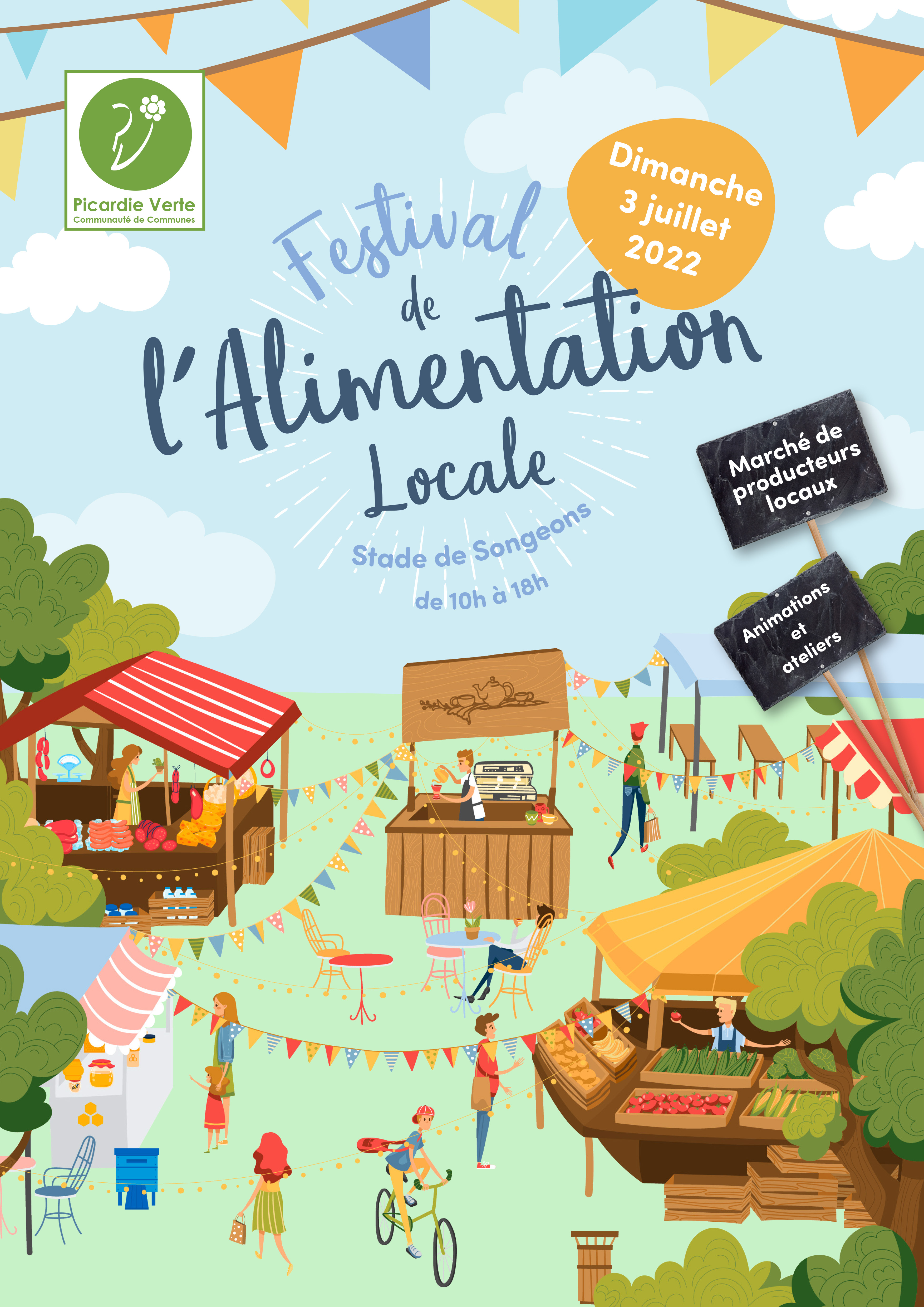 Un festival sur l’alimentation locale à Songeons