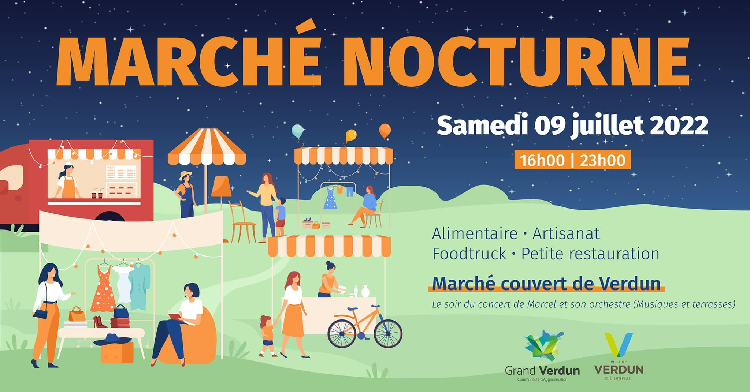 Le marché nocturne de Verdun est de retour 